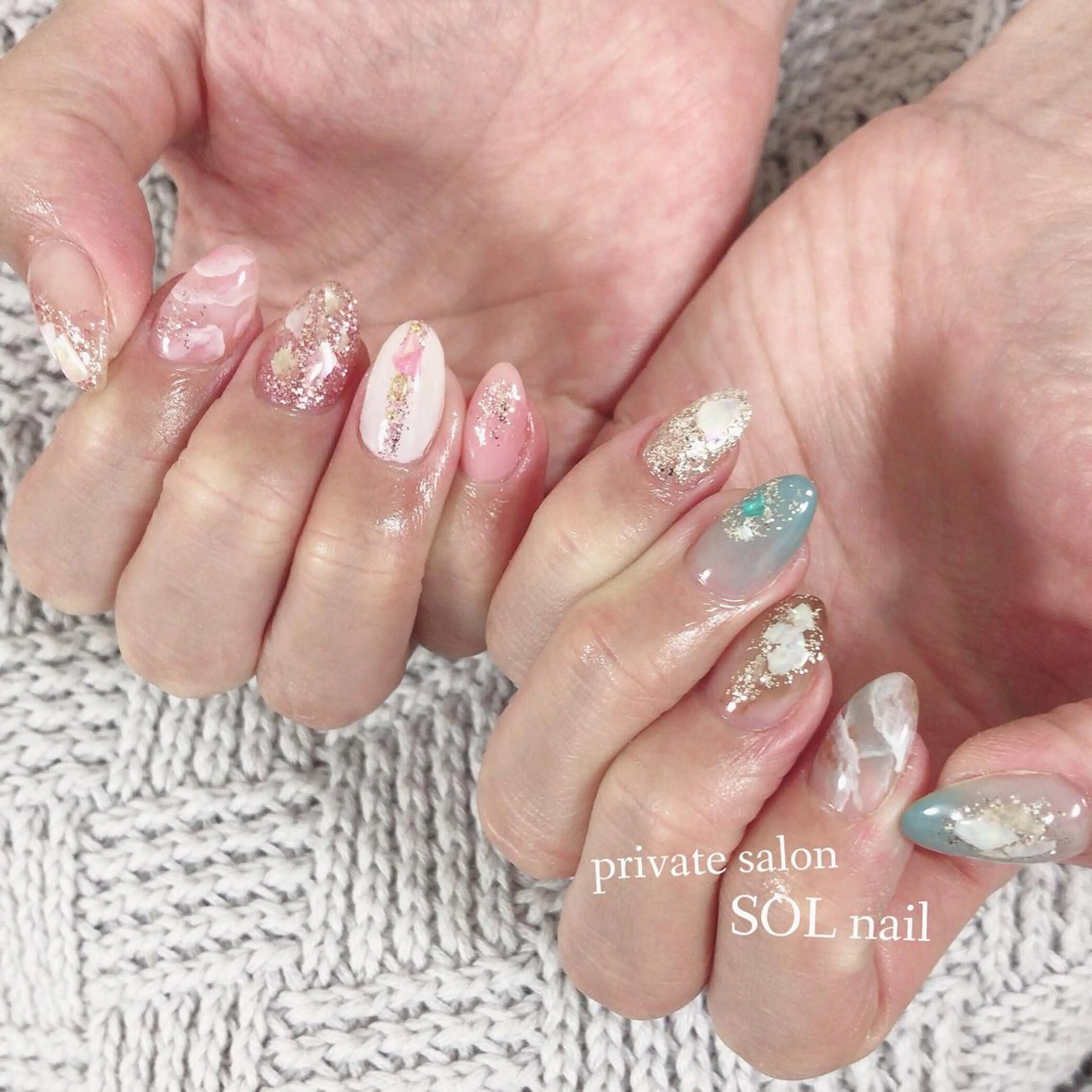 ネイル SOL NAILのネイルデザイン