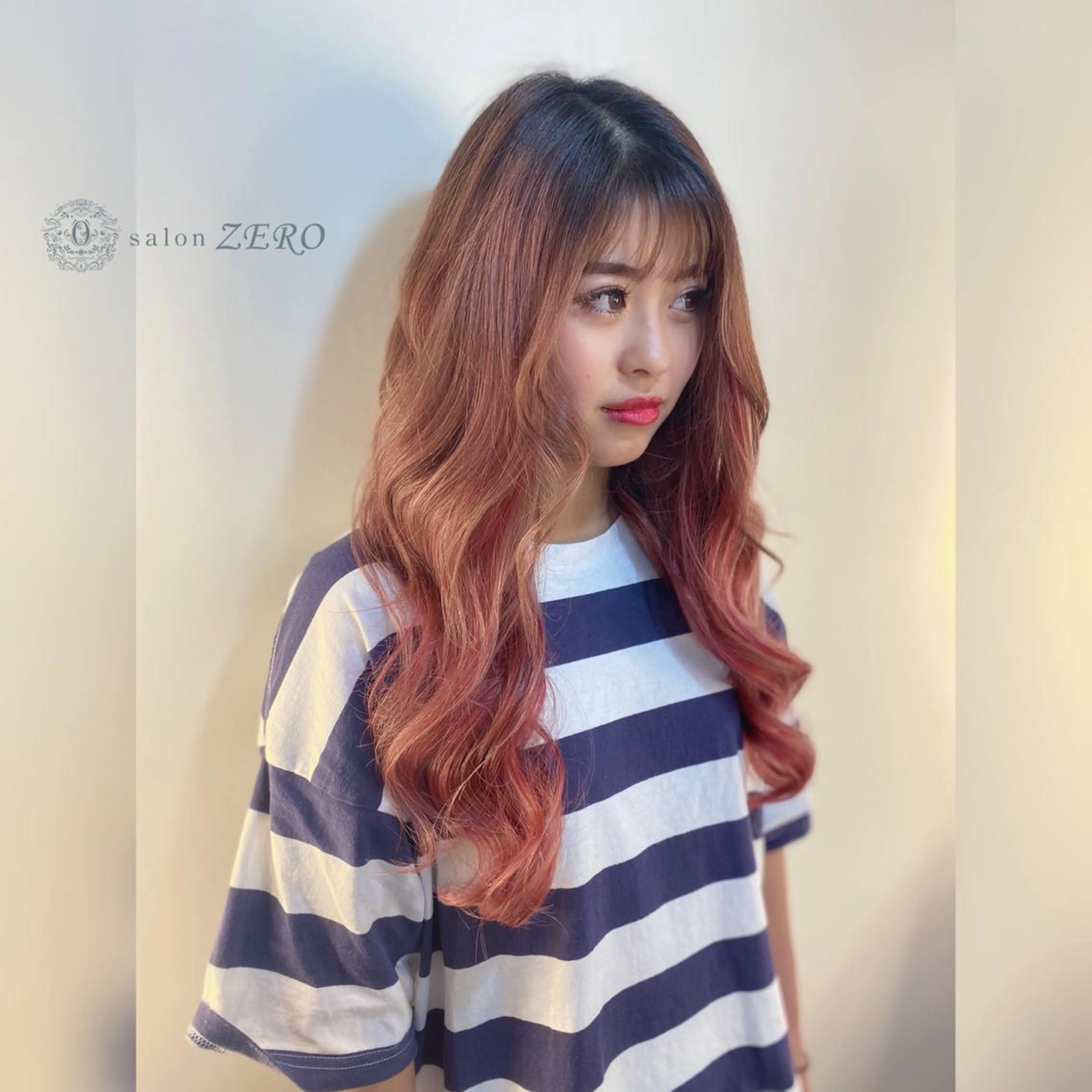 ロング ヘアアレンジ ヨシンモリ Hair Make Salon ZEROのヘアスタイル