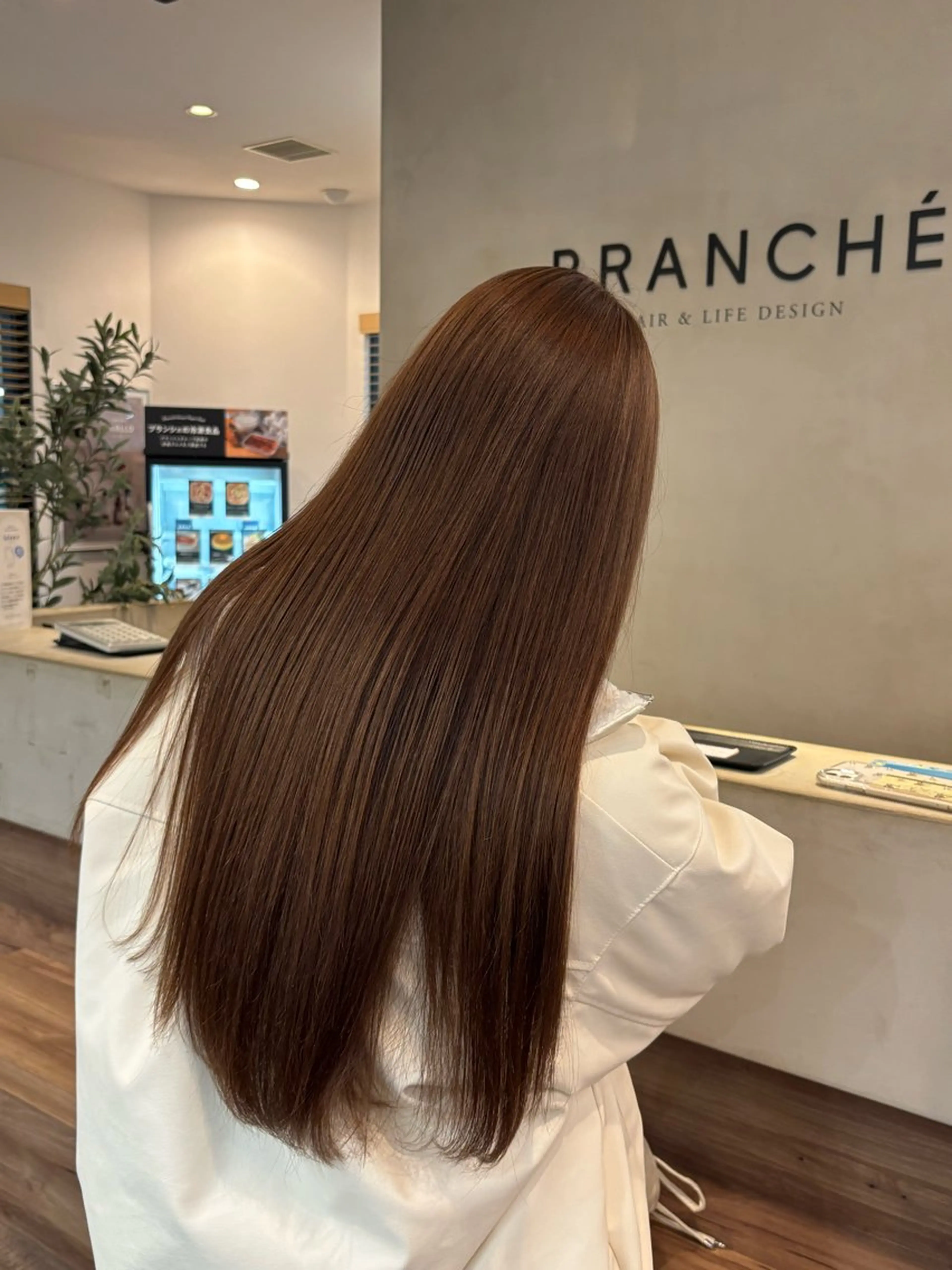 ロング カラー ブラウンカラー カット ヘアカラー 髙木琉菜/レイヤー パーソナルカラーのヘアスタイル