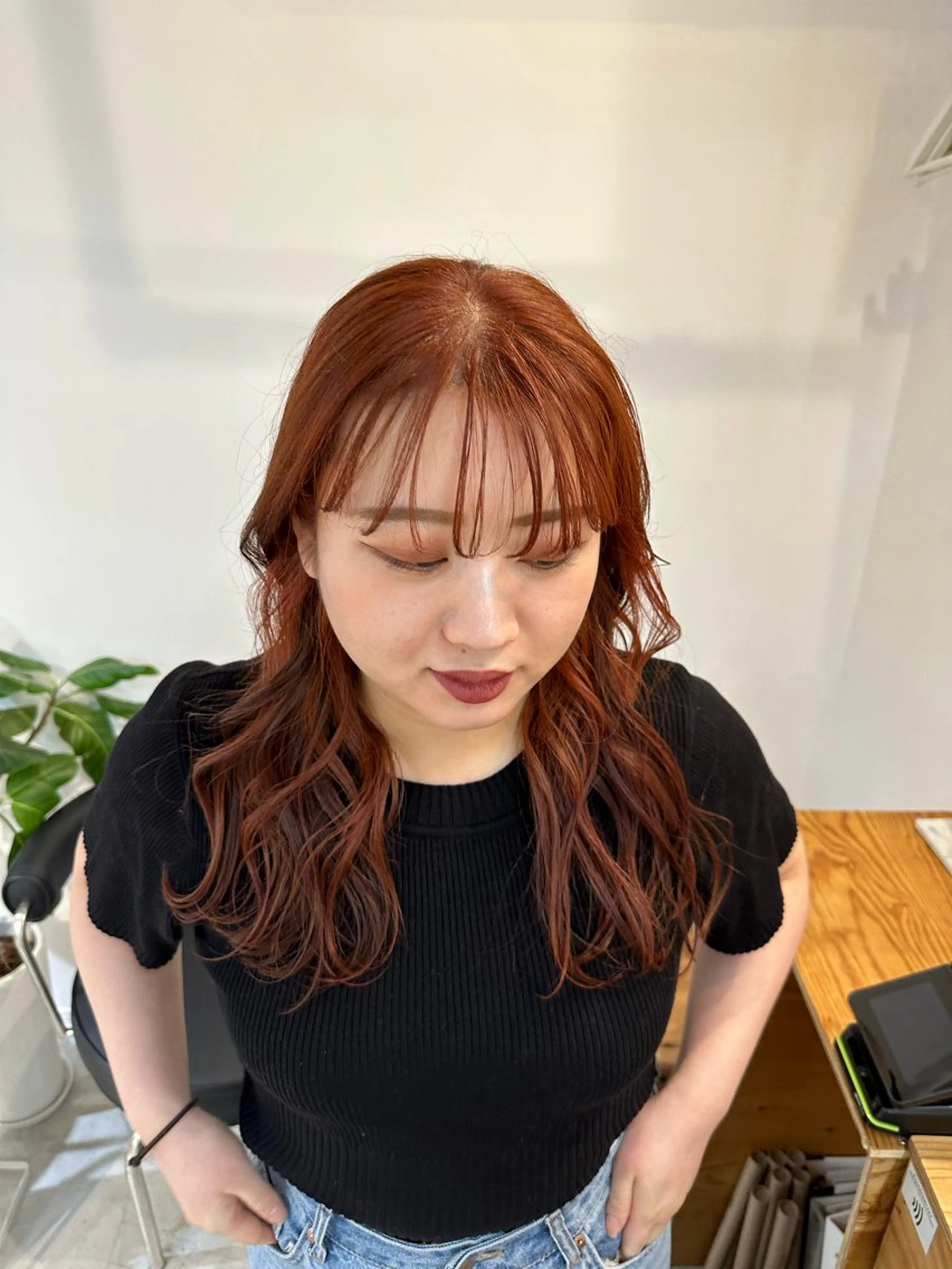 セミロング ヘアカラー fit /Rihoのヘアスタイル