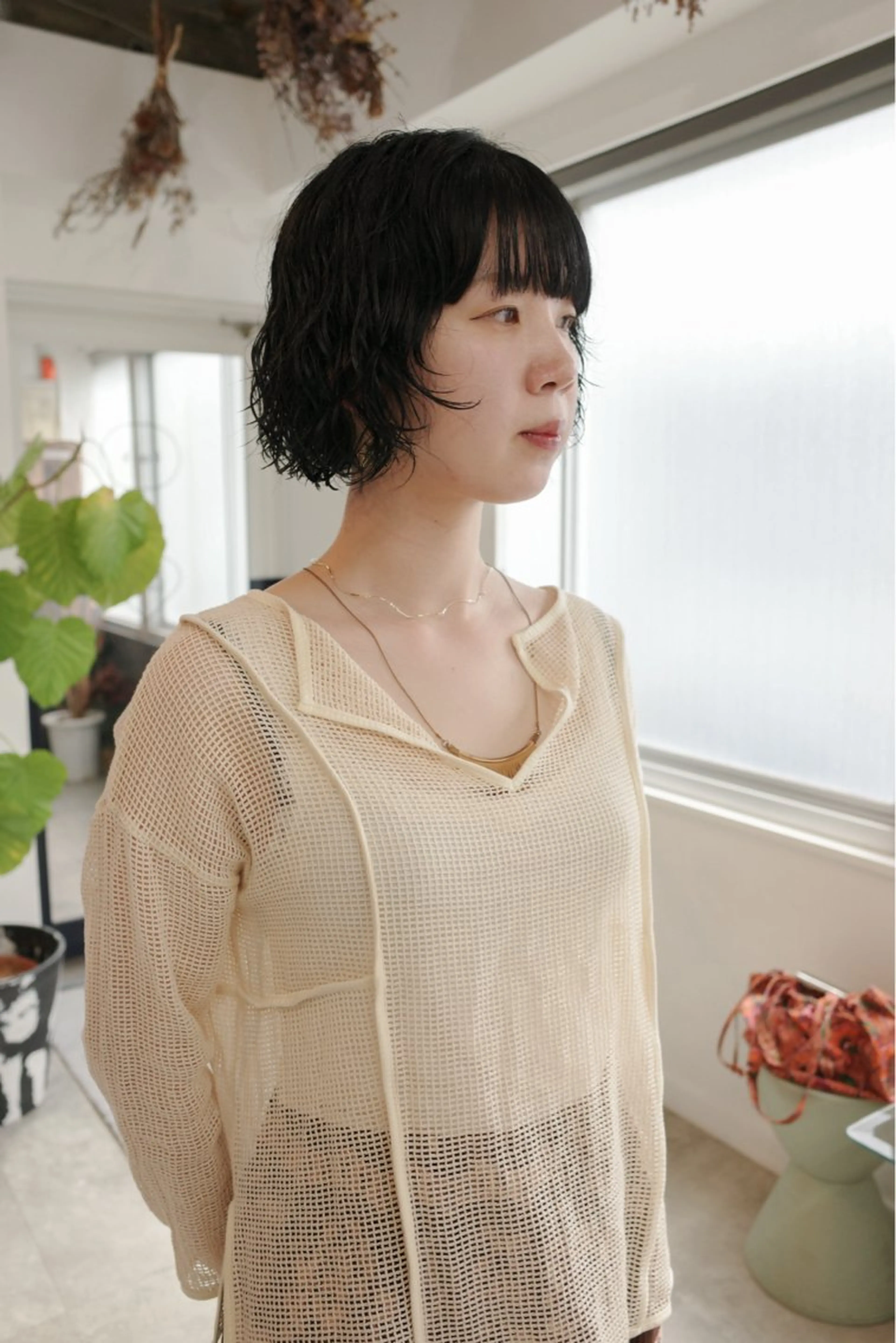 ショート カラー パーマ ブリーチ カット ヘアカラー パーマ palve/レイヤー /パーマ/熊谷翔のヘアスタイル