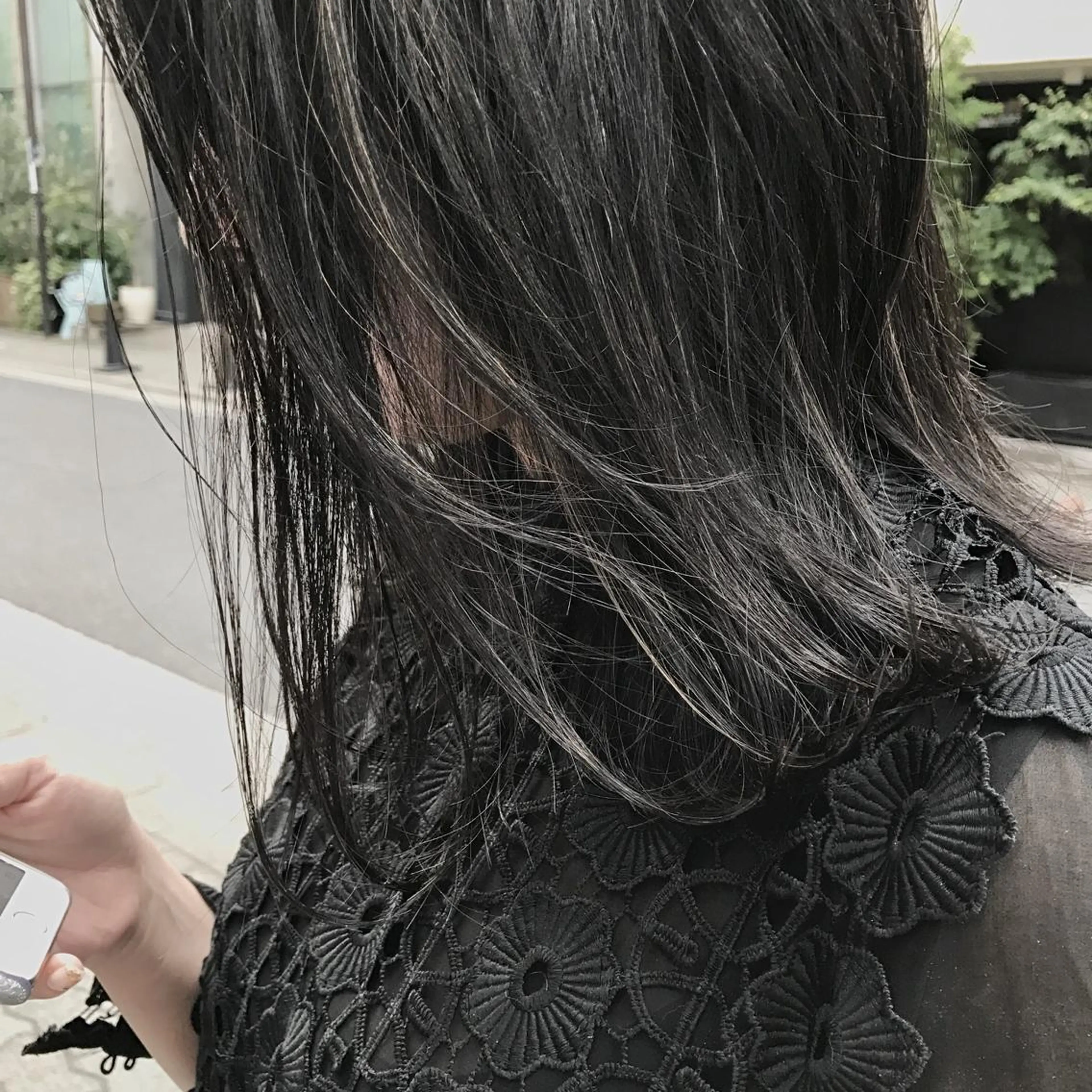 ミディアム analogue所属・u harukaのヘアスタイル