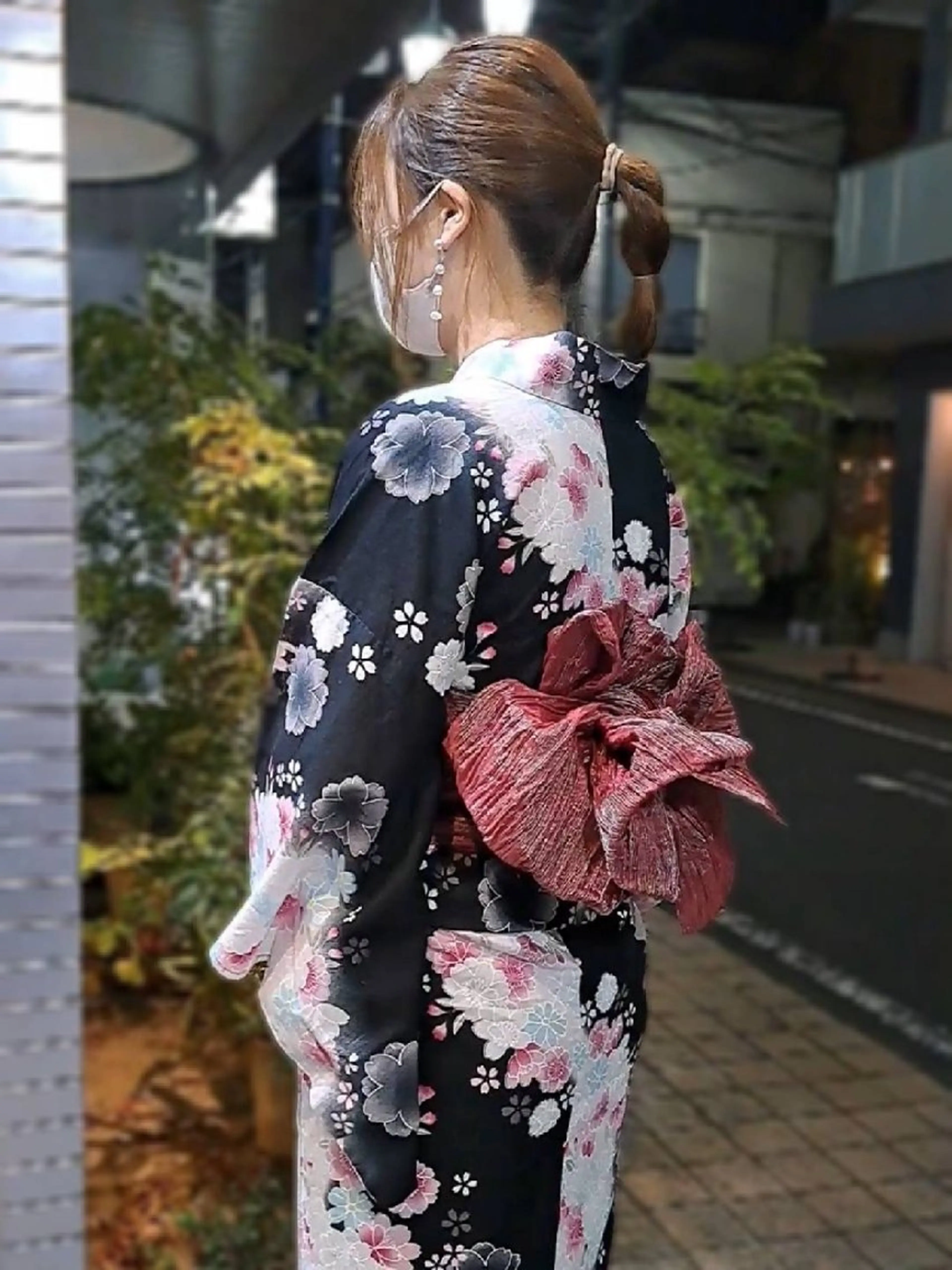 大人女性カット/ヘア セット✨️片本🌸のヘアスタイル