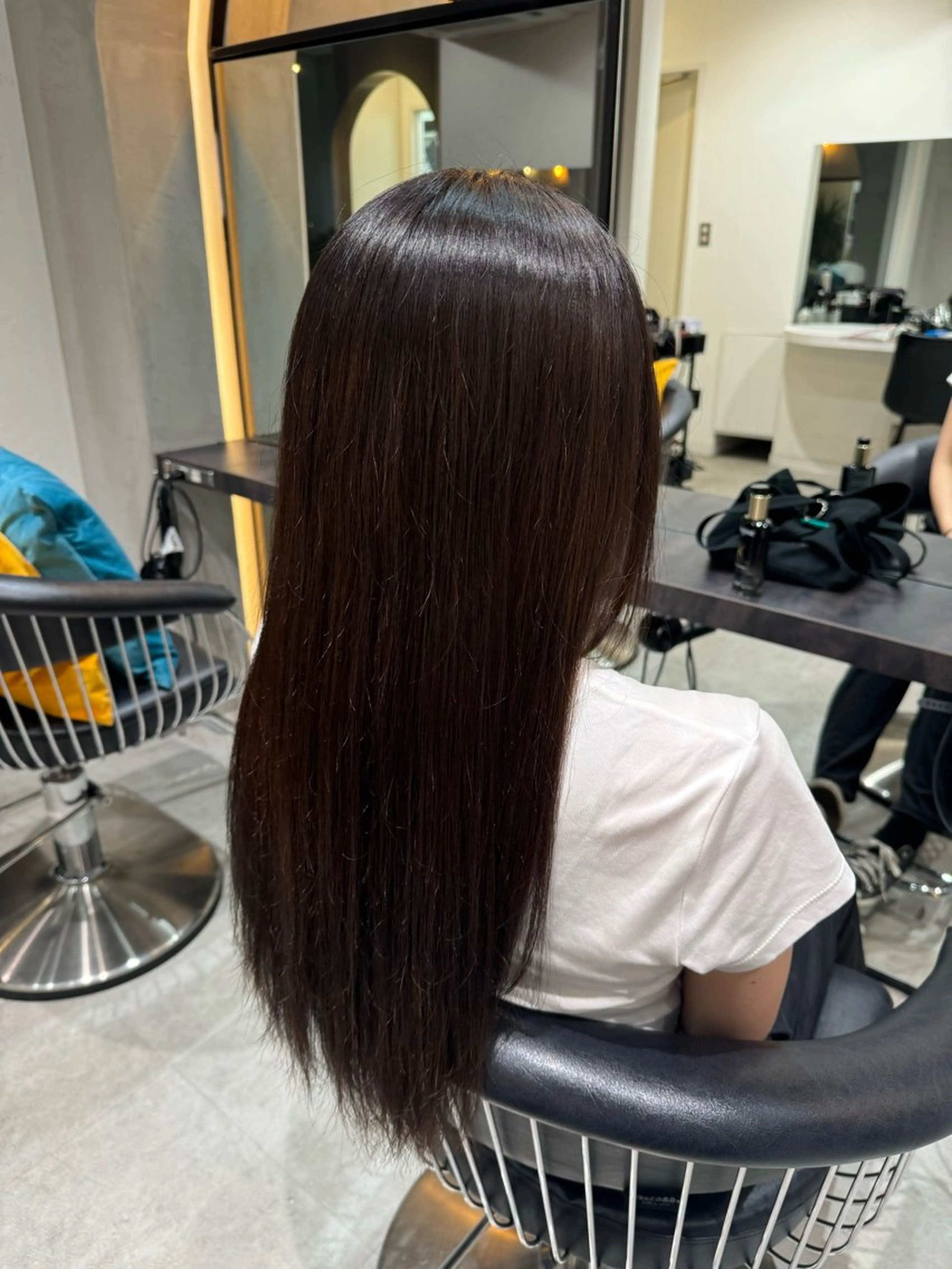 ロング ボブ/縮毛矯正 /大宮🎀ゆづきのヘアスタイル