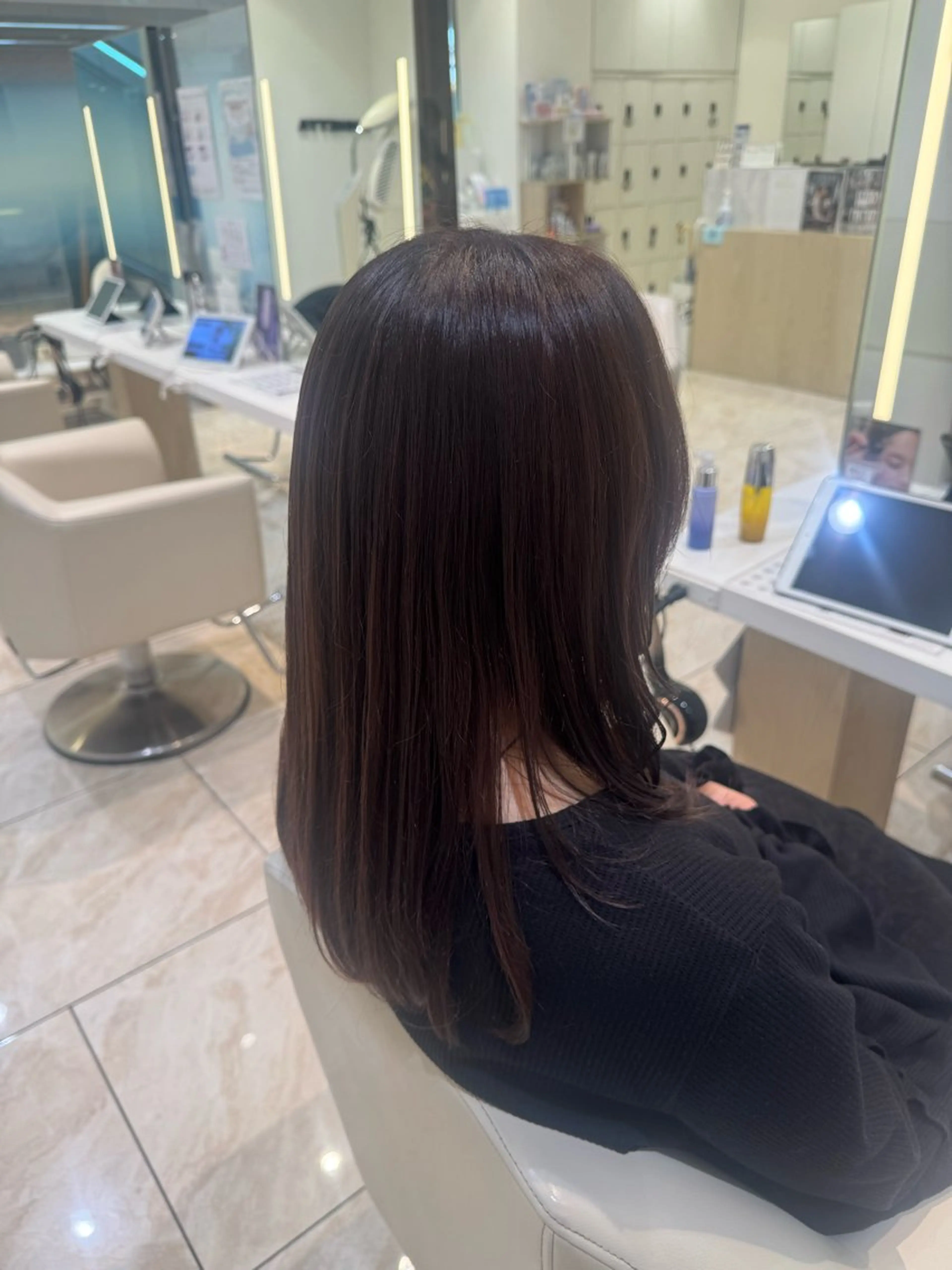 ロング カラー ブラウンカラー ピンクカラー ヘアカラー kureha𓈒𓋜 ANNETTA🐣‪のヘアスタイル