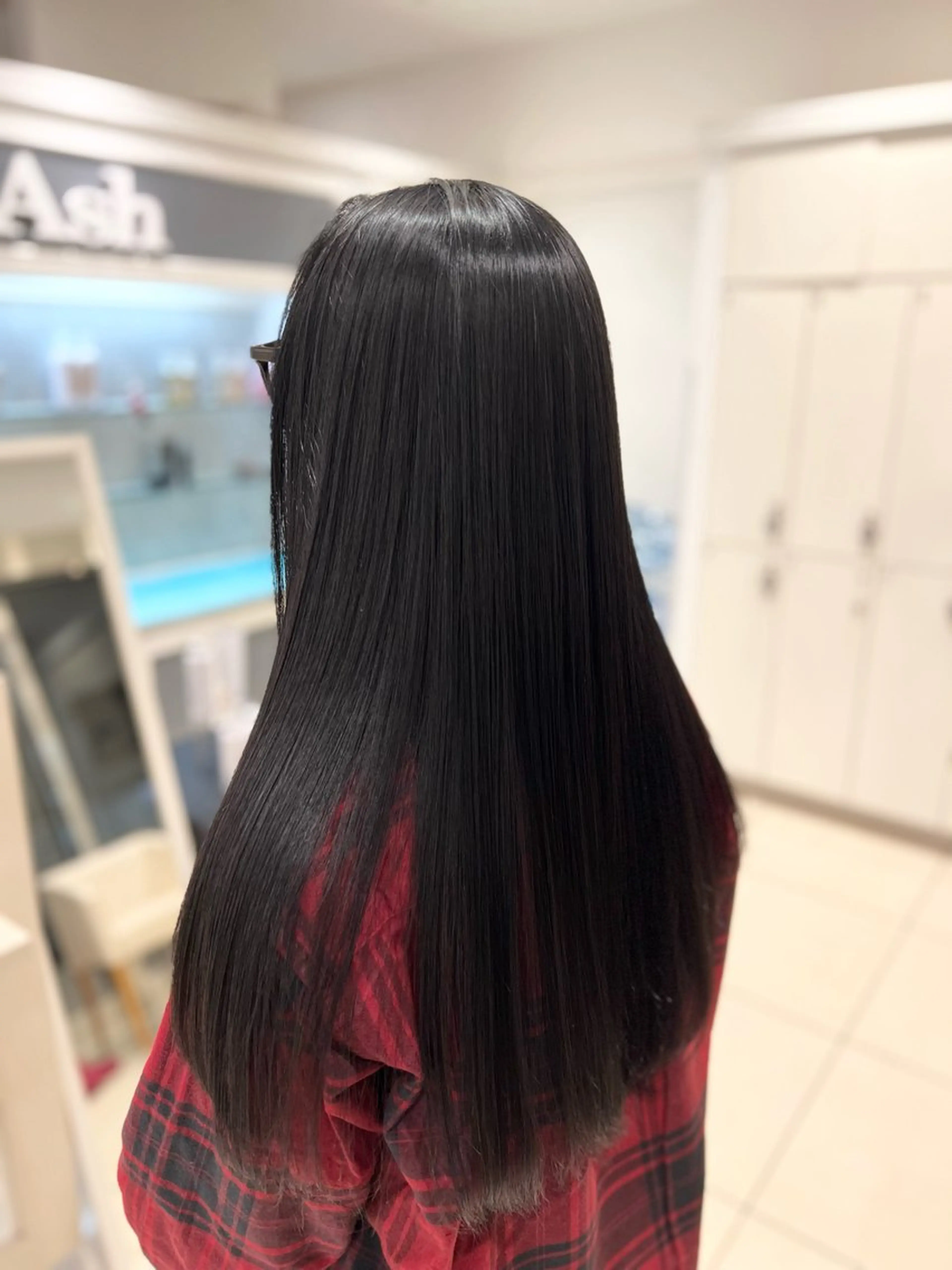 ロング パーマ カット 縮毛矯正 トリートメント 金子 直樹のヘアスタイル