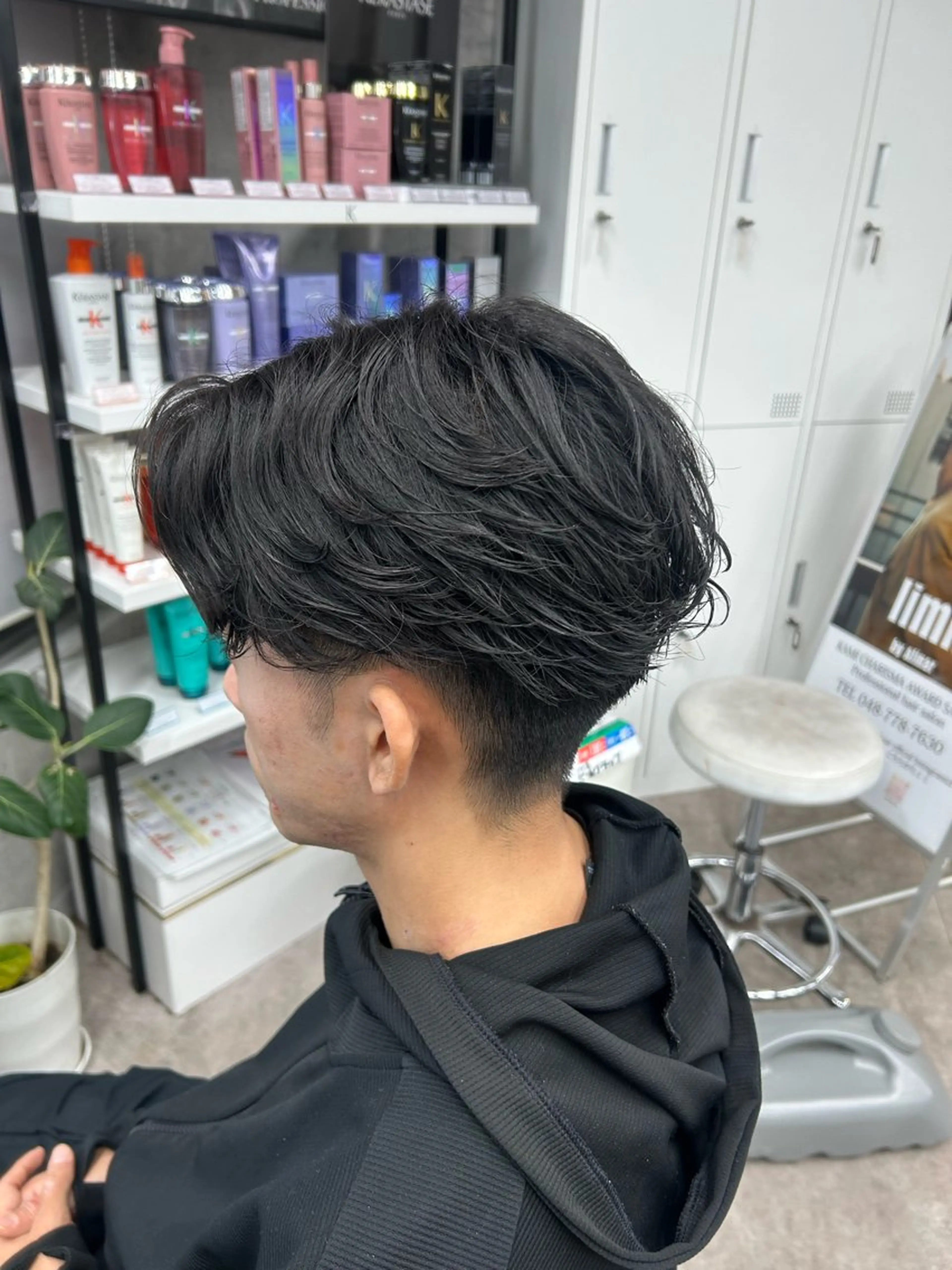 パーマ メンズ limit ユイカ/ ハイトーンカラー🫟のヘアスタイル