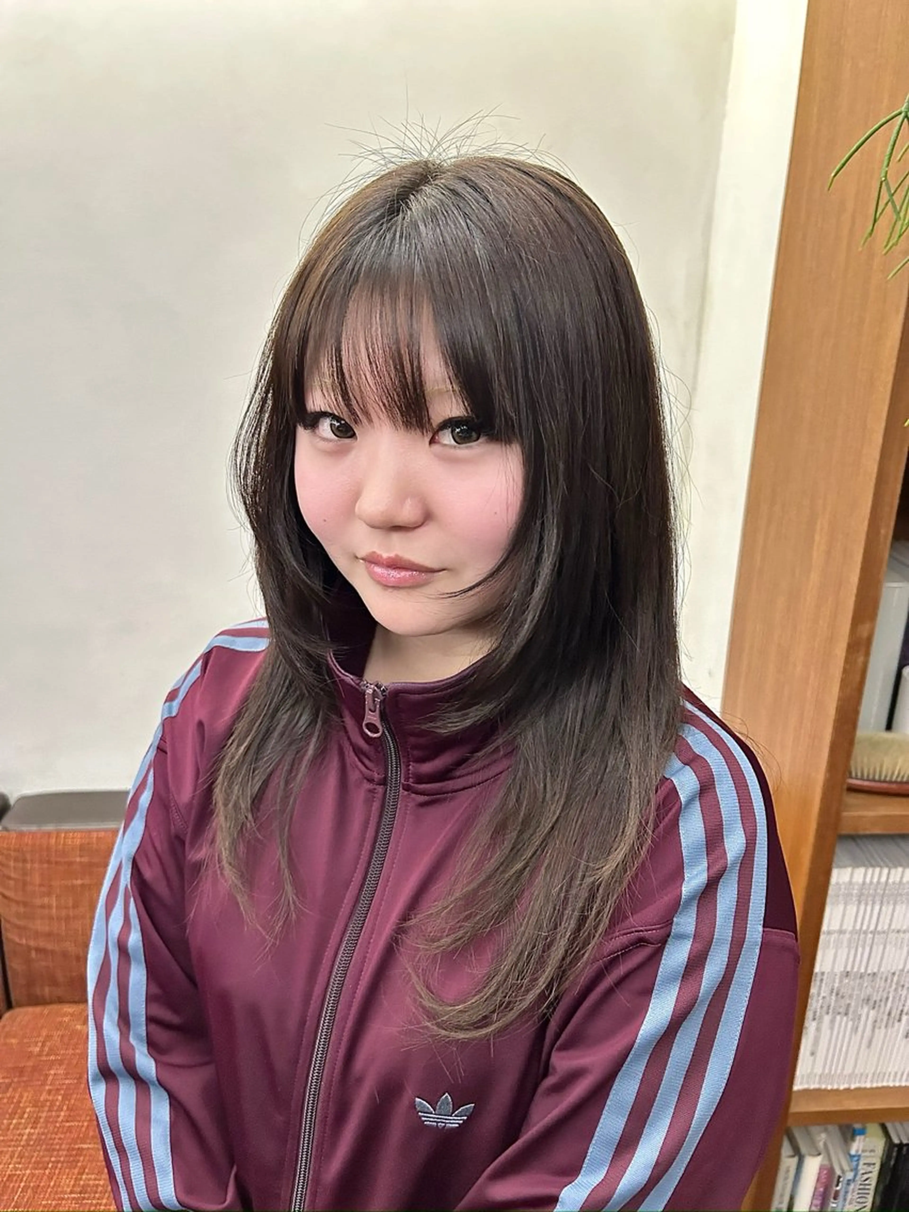 ミディアム カラー ヘアカラー トリートメント bAteAu所属・💎透明感カラー💎 bAteAu あまねのヘアスタイル