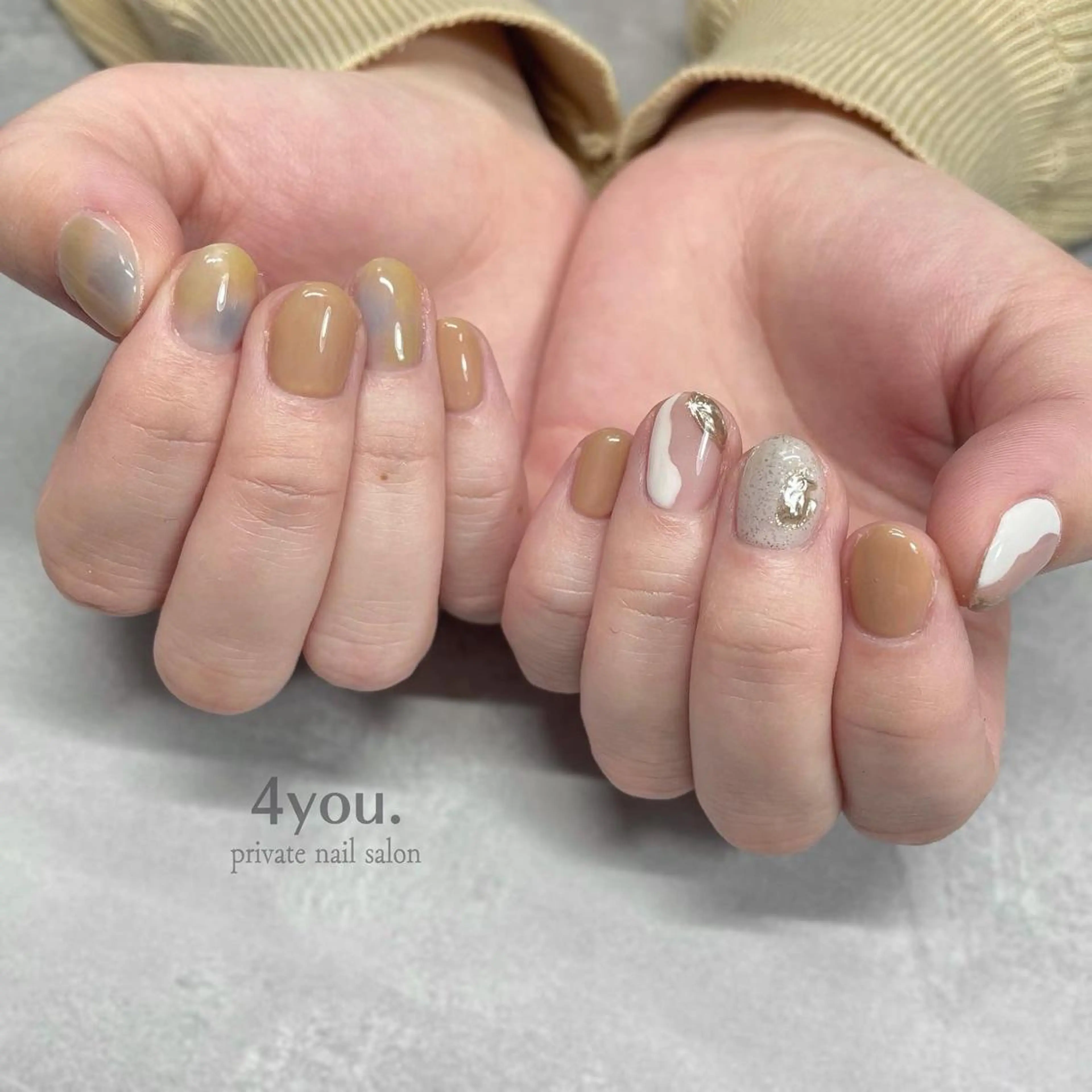 ネイル nail salon ４ｙｏｕ．のネイルデザイン