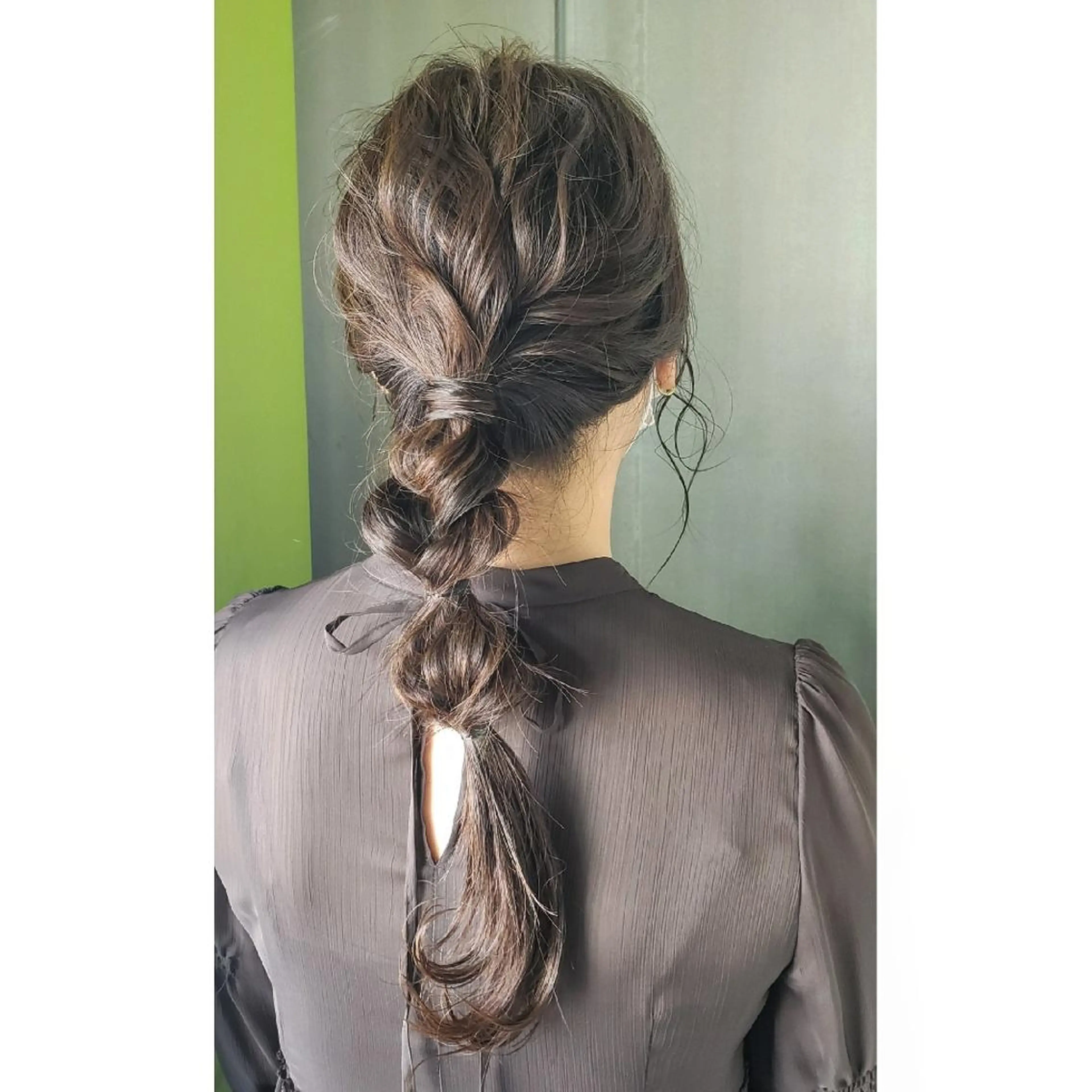 セミロング ヘアアレンジ 髪質改善サロン🍃 AIRI のヘアスタイル