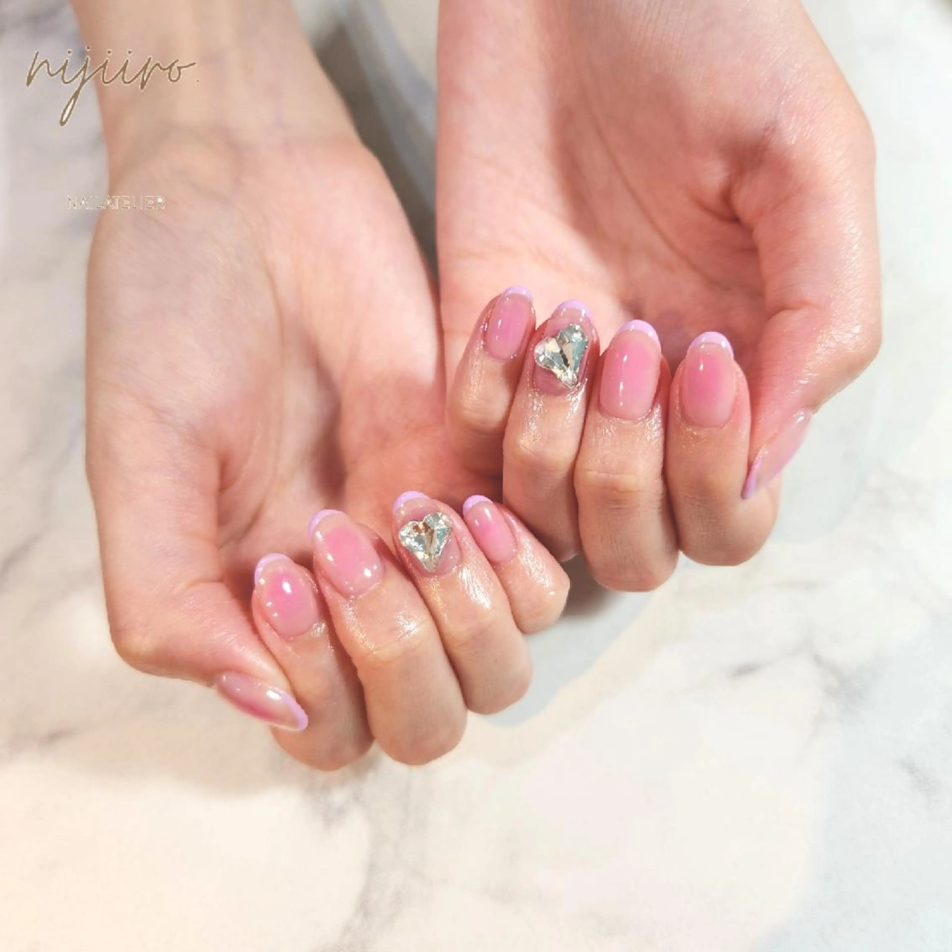 ネイル ハンドネイル nailatelier nijiiro.所属・nijiiro🌈 サトウのネイルデザイン