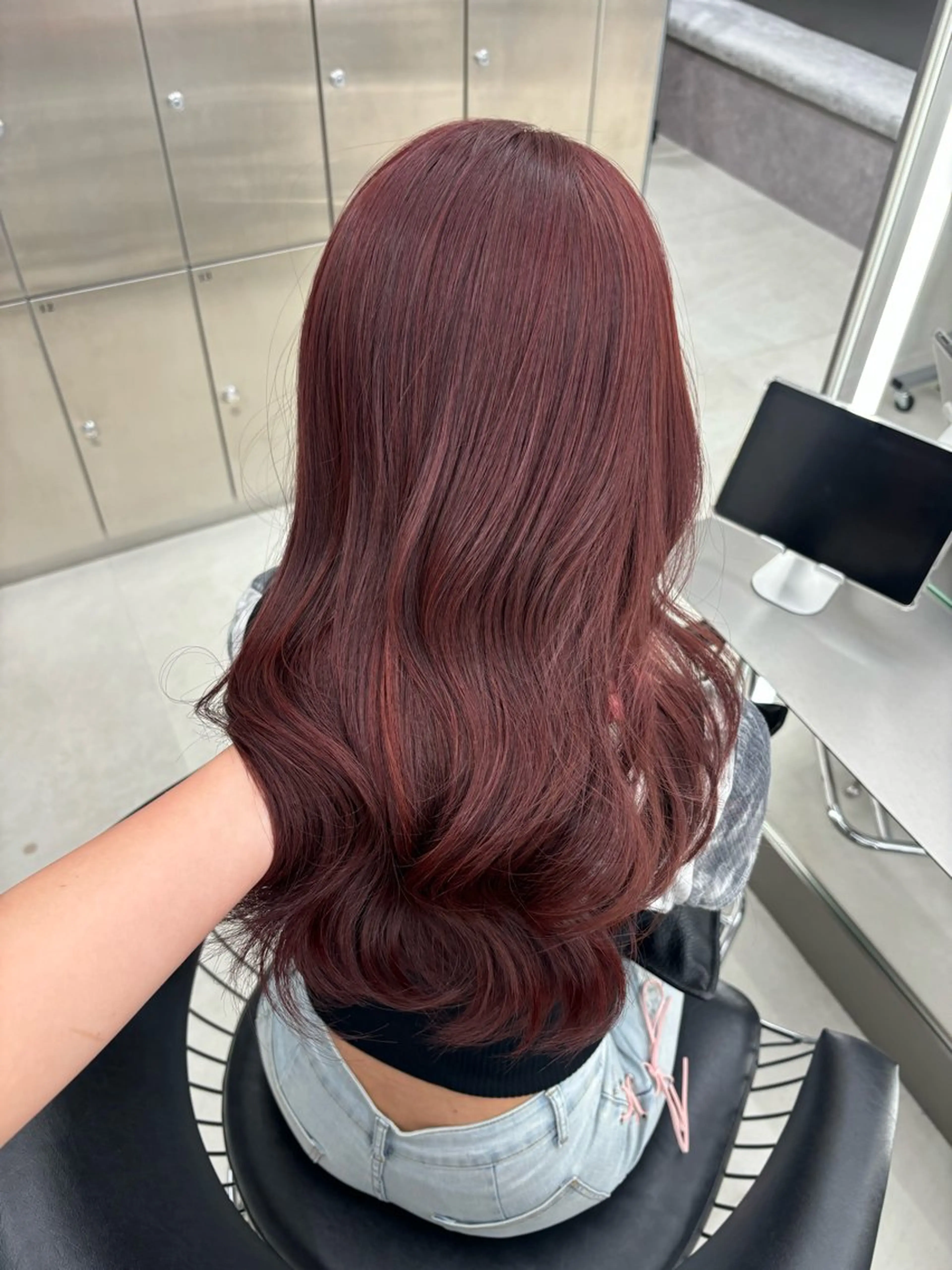 ロング 桑原 海夕のヘアスタイル