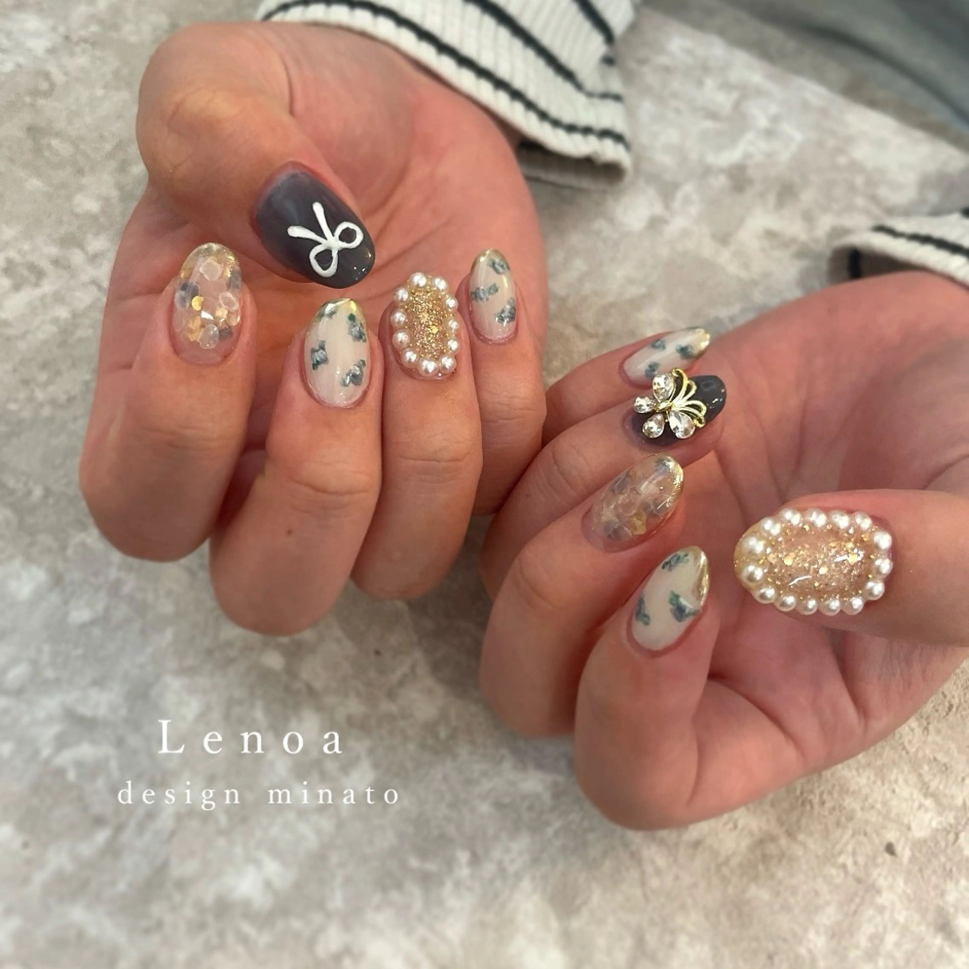 ネイル ハンドネイル Lenoa minatoのネイルデザイン