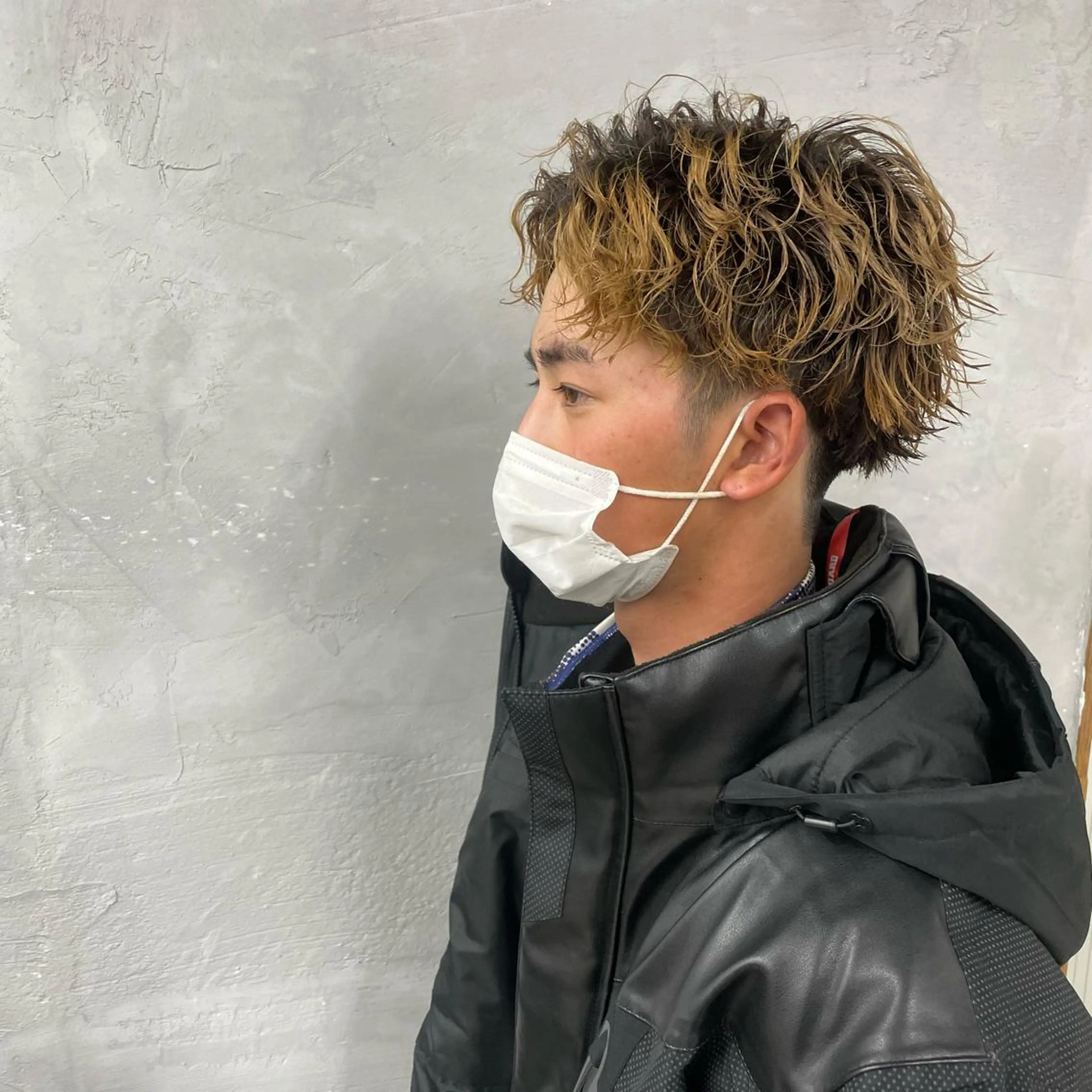 ショート カラー パーマ メンズ emo.92co 🌱山本翔太のヘアスタイル