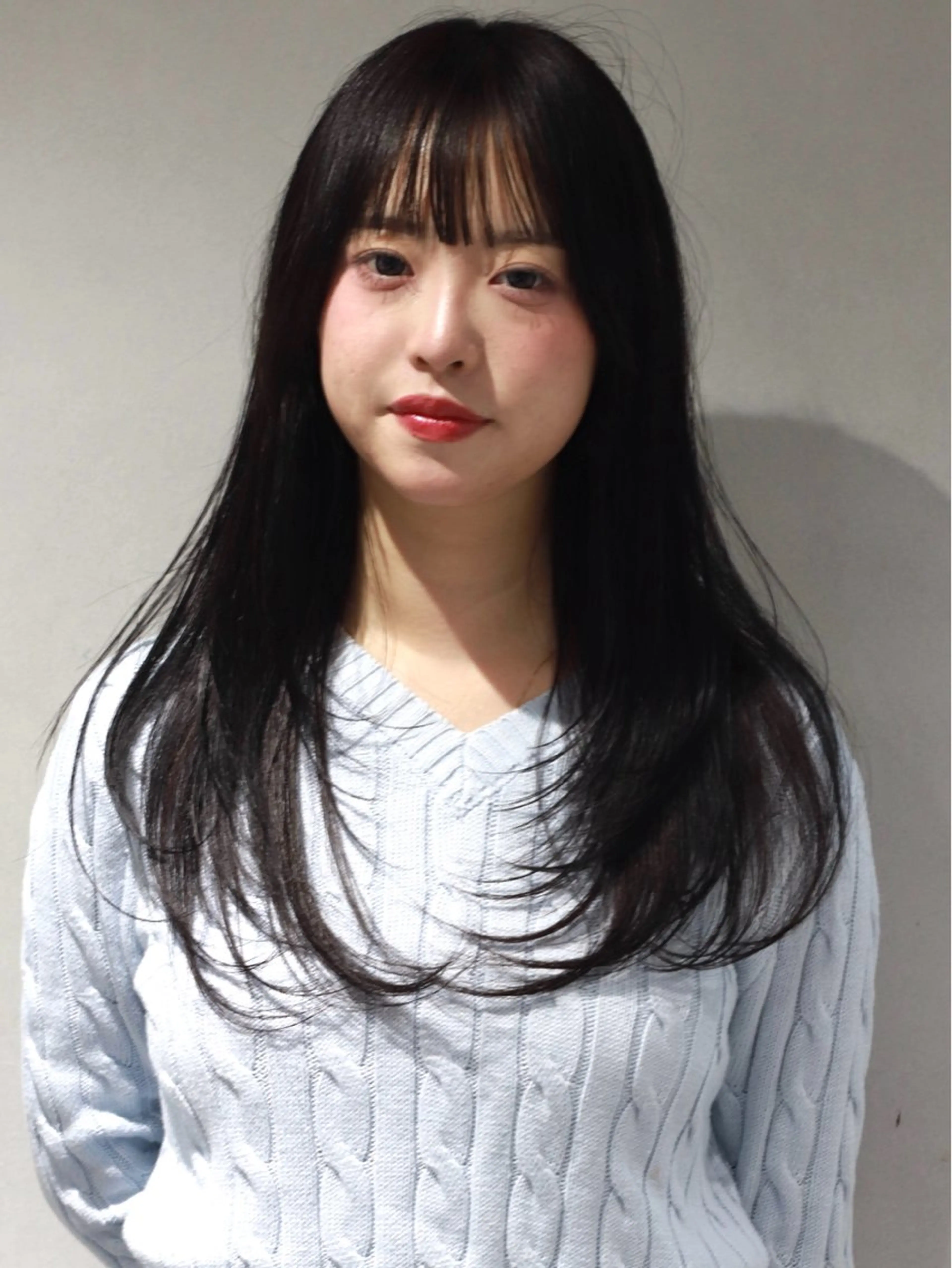 セミロング セミロングパーマ 韓国風ヘア 船橋/パーマ/メンズ キチ/RITSU🪡のヘアスタイル