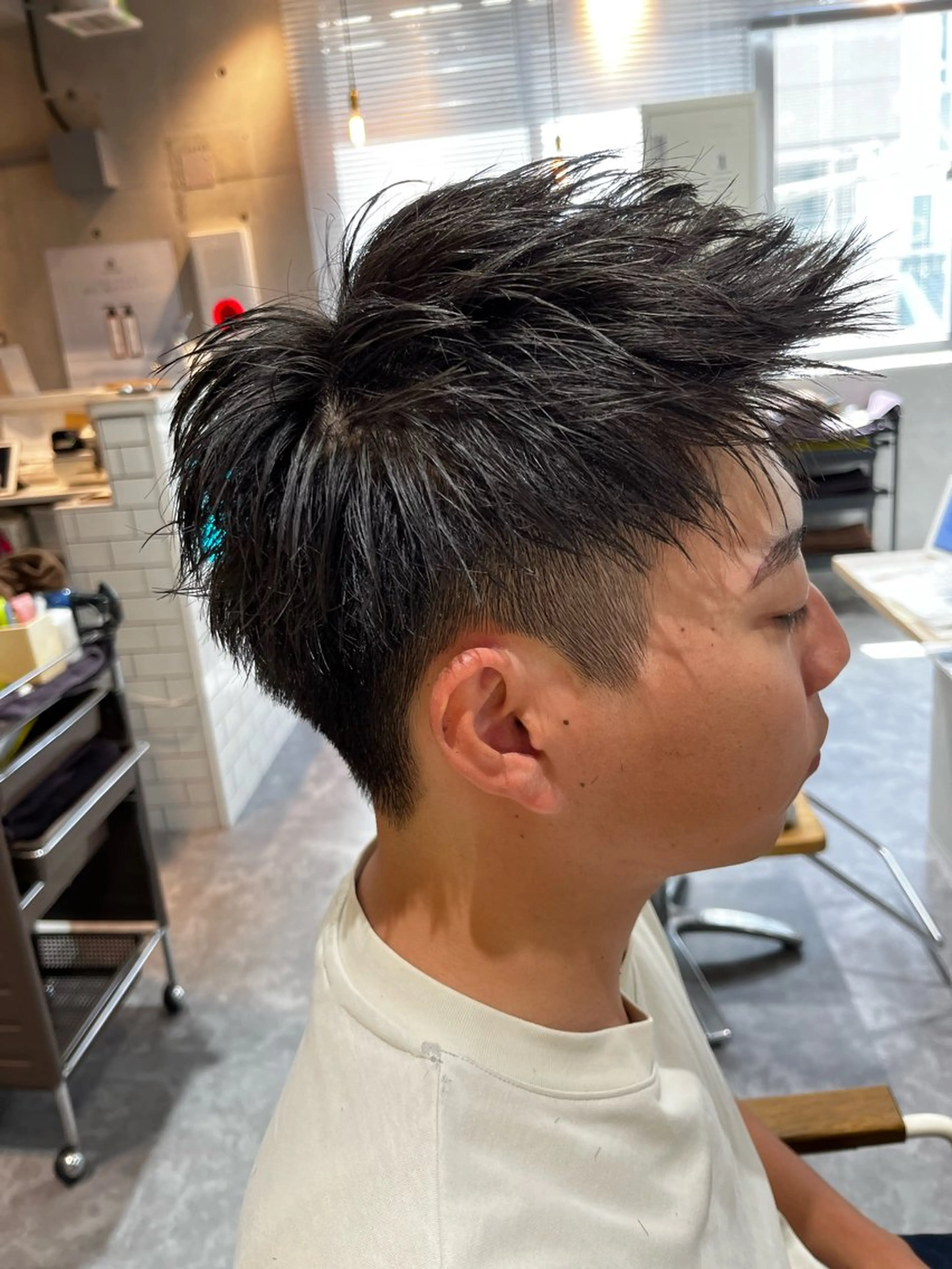 ショート カット パーマ メンズカット パーマ／稲葉のヘアスタイル