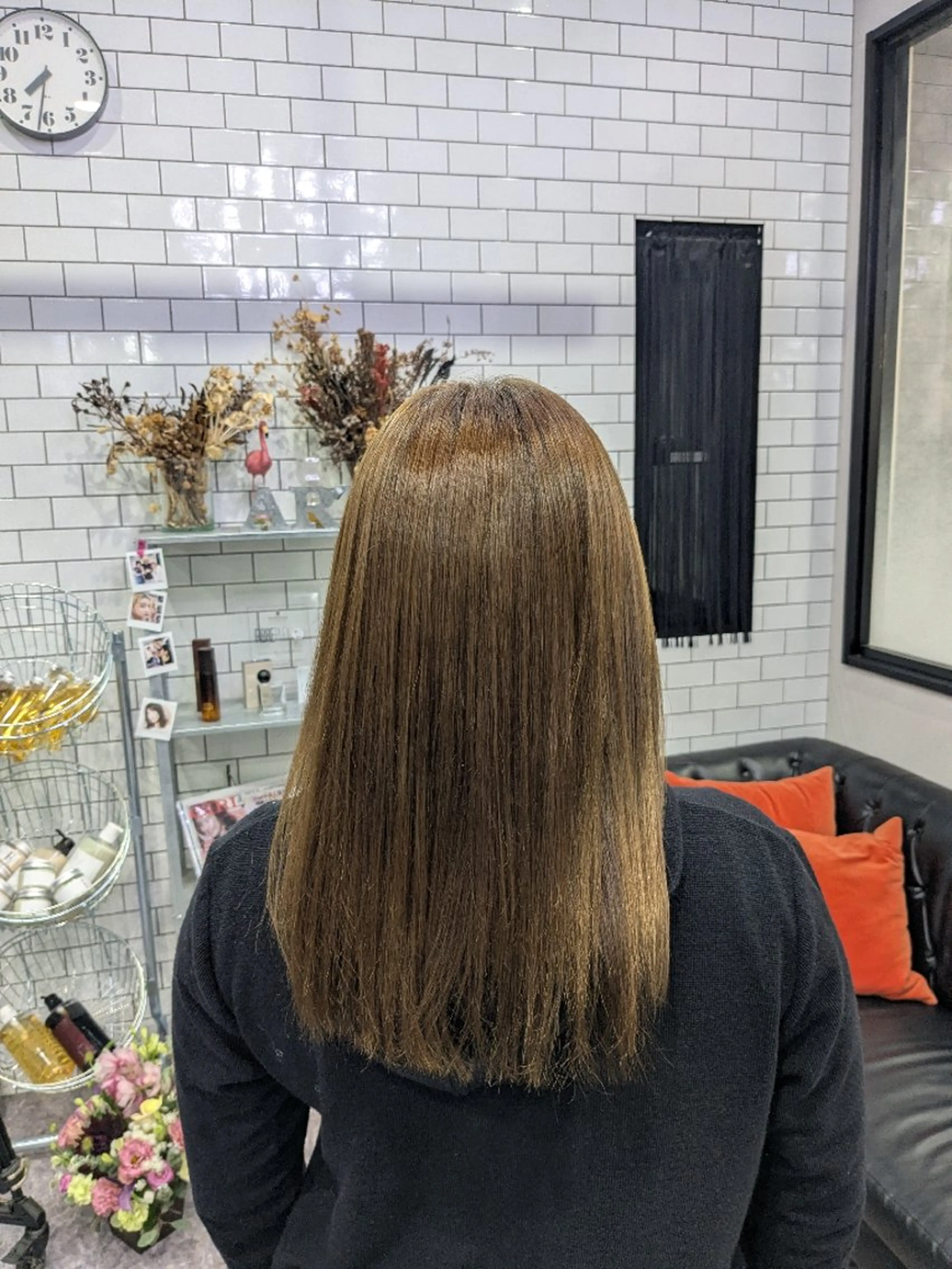 カラー 多田 遥香のヘアスタイル