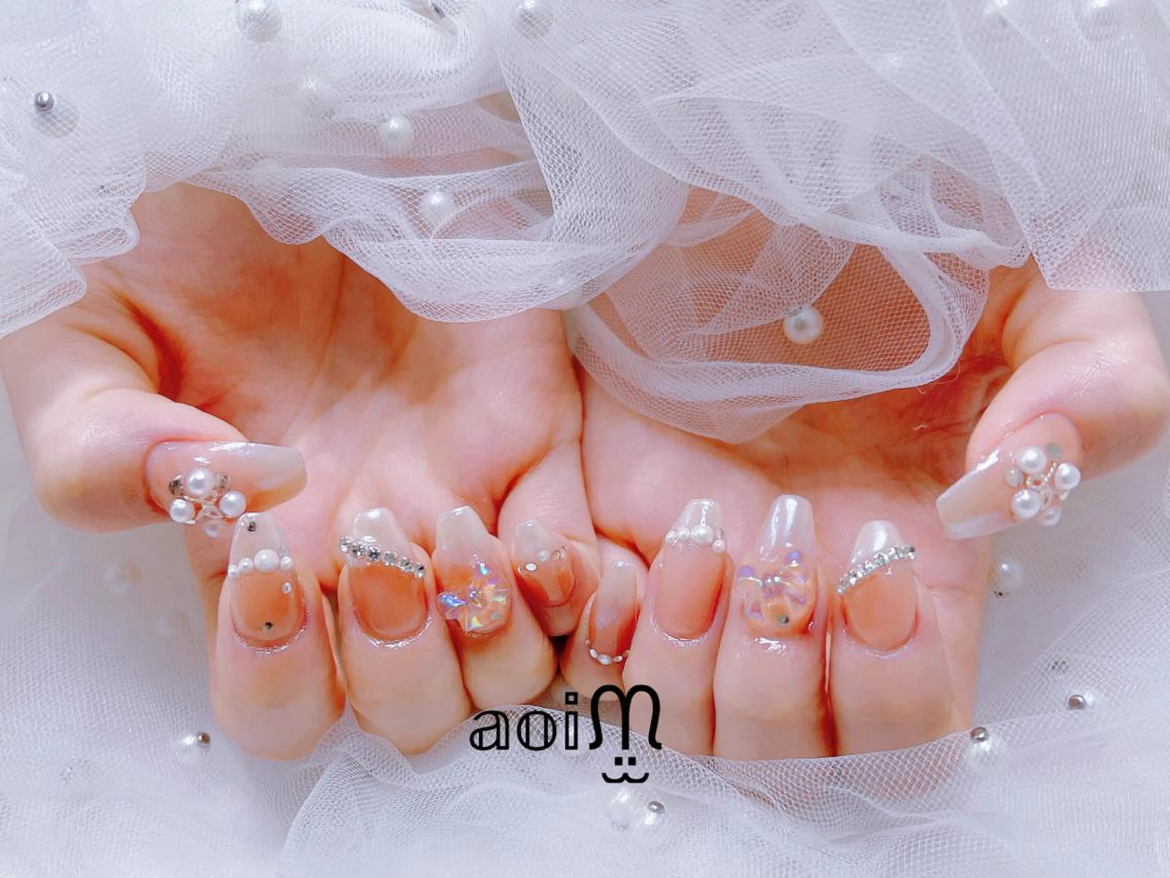 ネイル 葵うさぎ AIのネイルデザイン