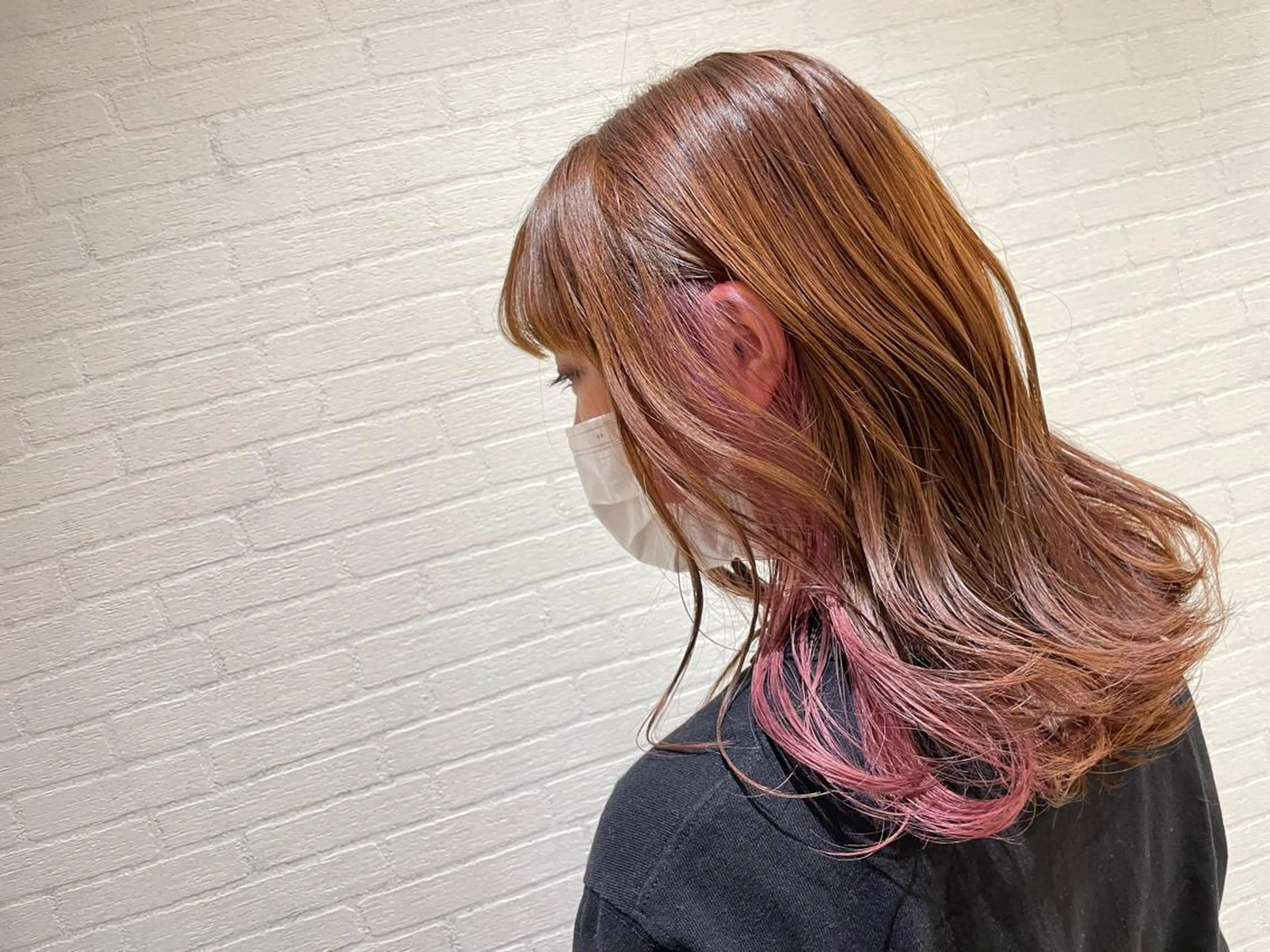 セミロング LiTA RIKUのヘアスタイル