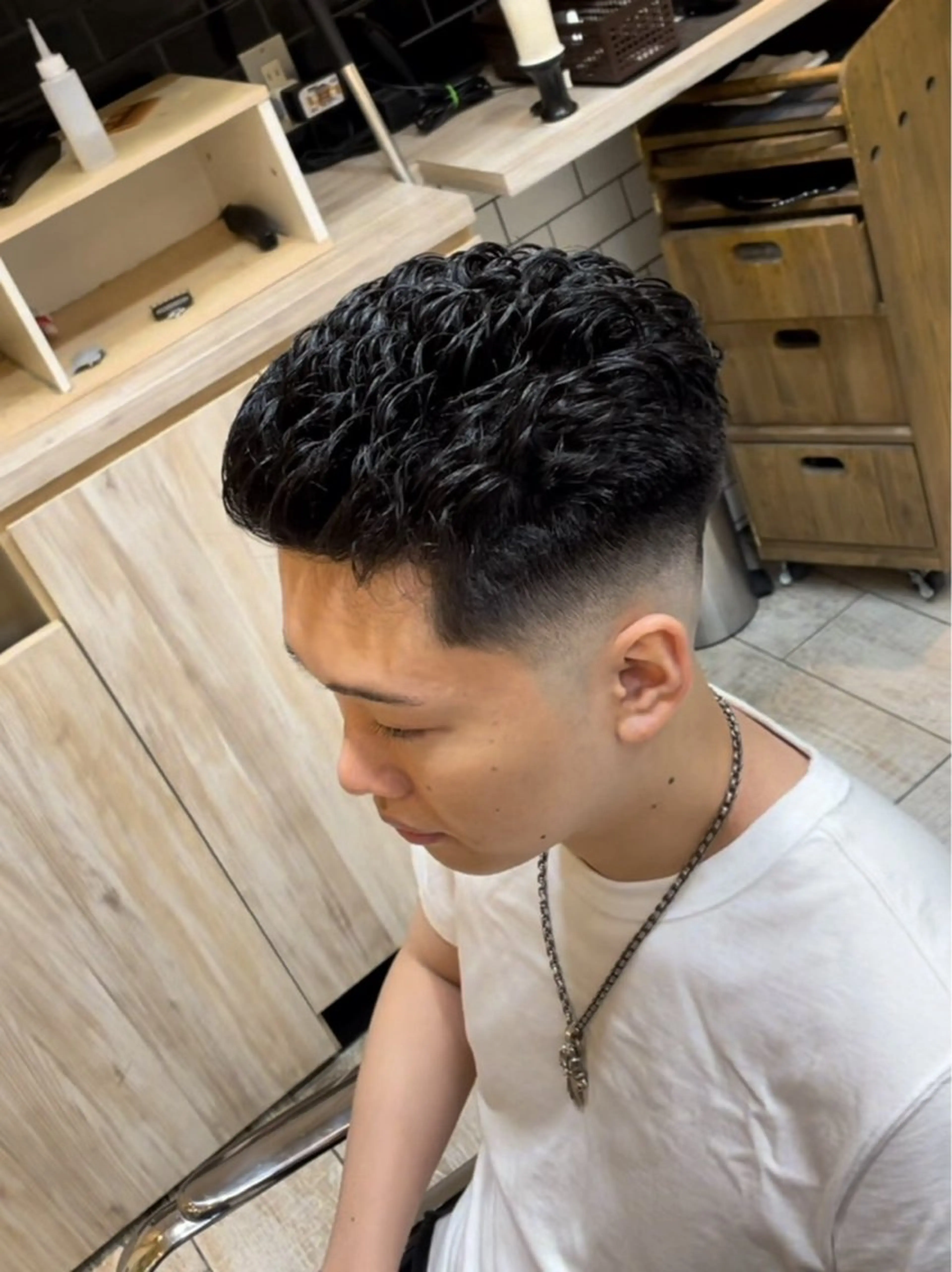 メンズ 大山慧也/フェード/ 無料期間残りわずかのヘアスタイル