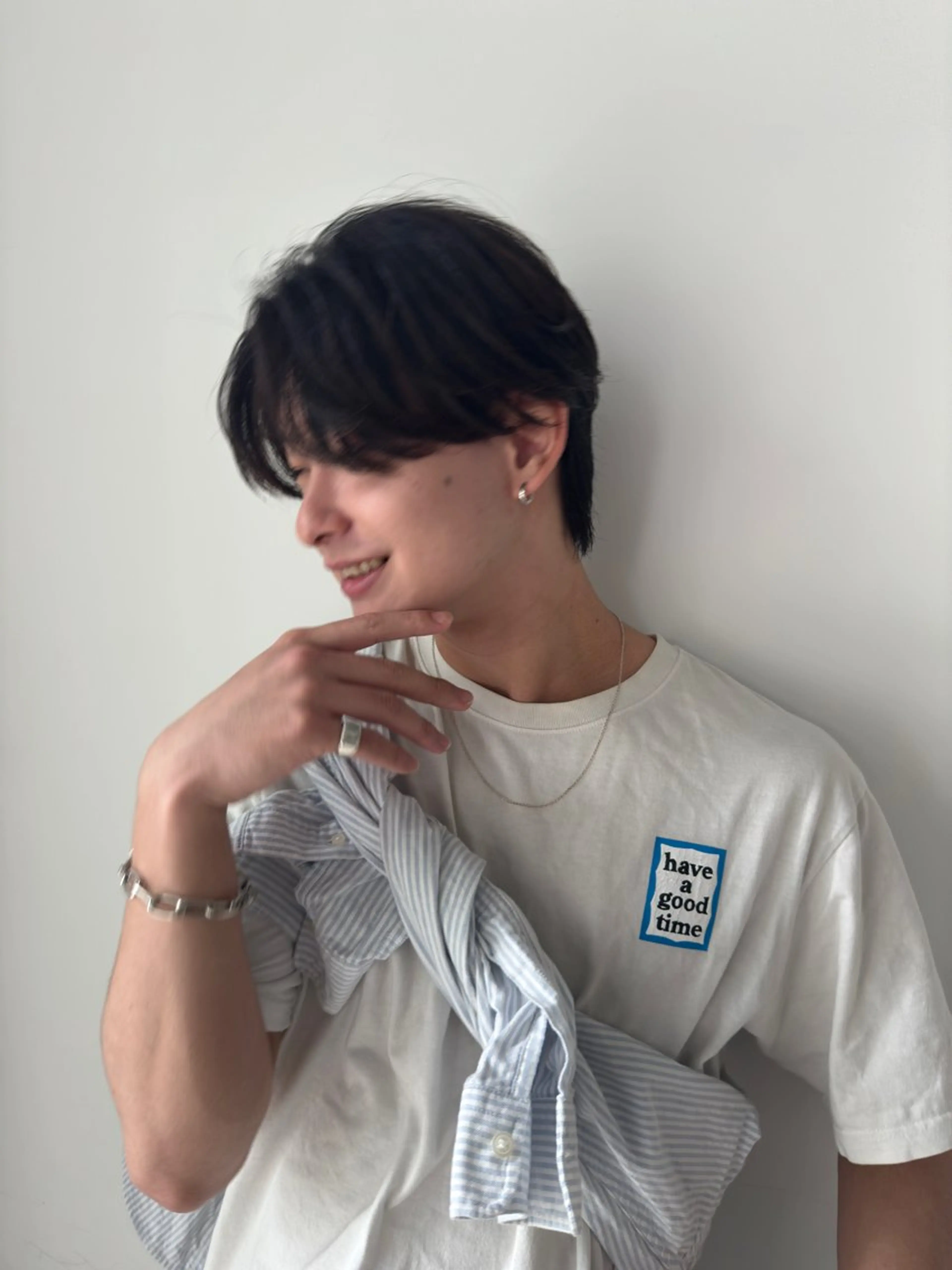 ミディアム メンズ December/jingumae所属・メンズパーマ No.1うえちりくのヘアスタイル