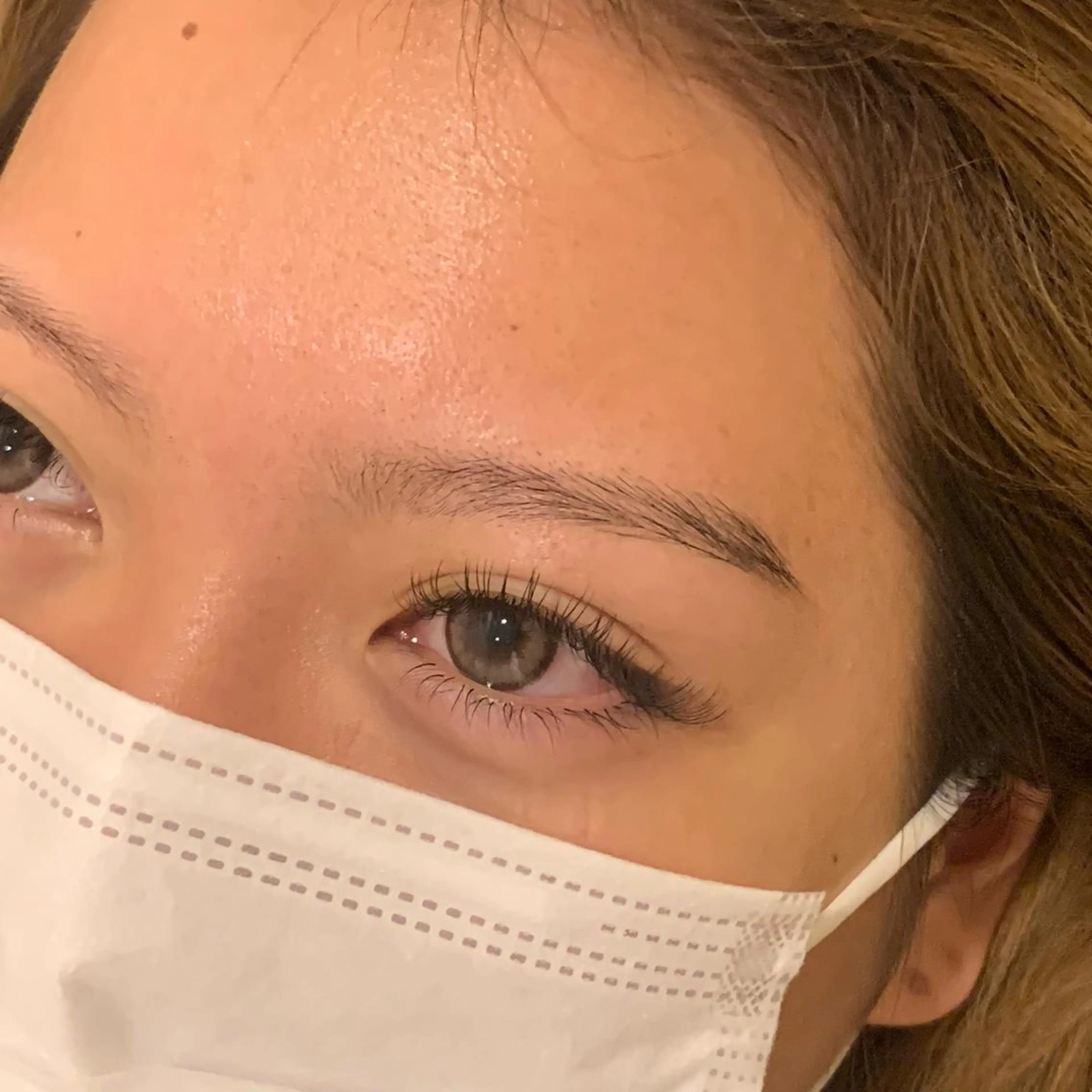 マツエク・マツパ フラットラッシュ 下まつげエクステ マツエク elua eyelashの眉毛・アイブロウイメージ