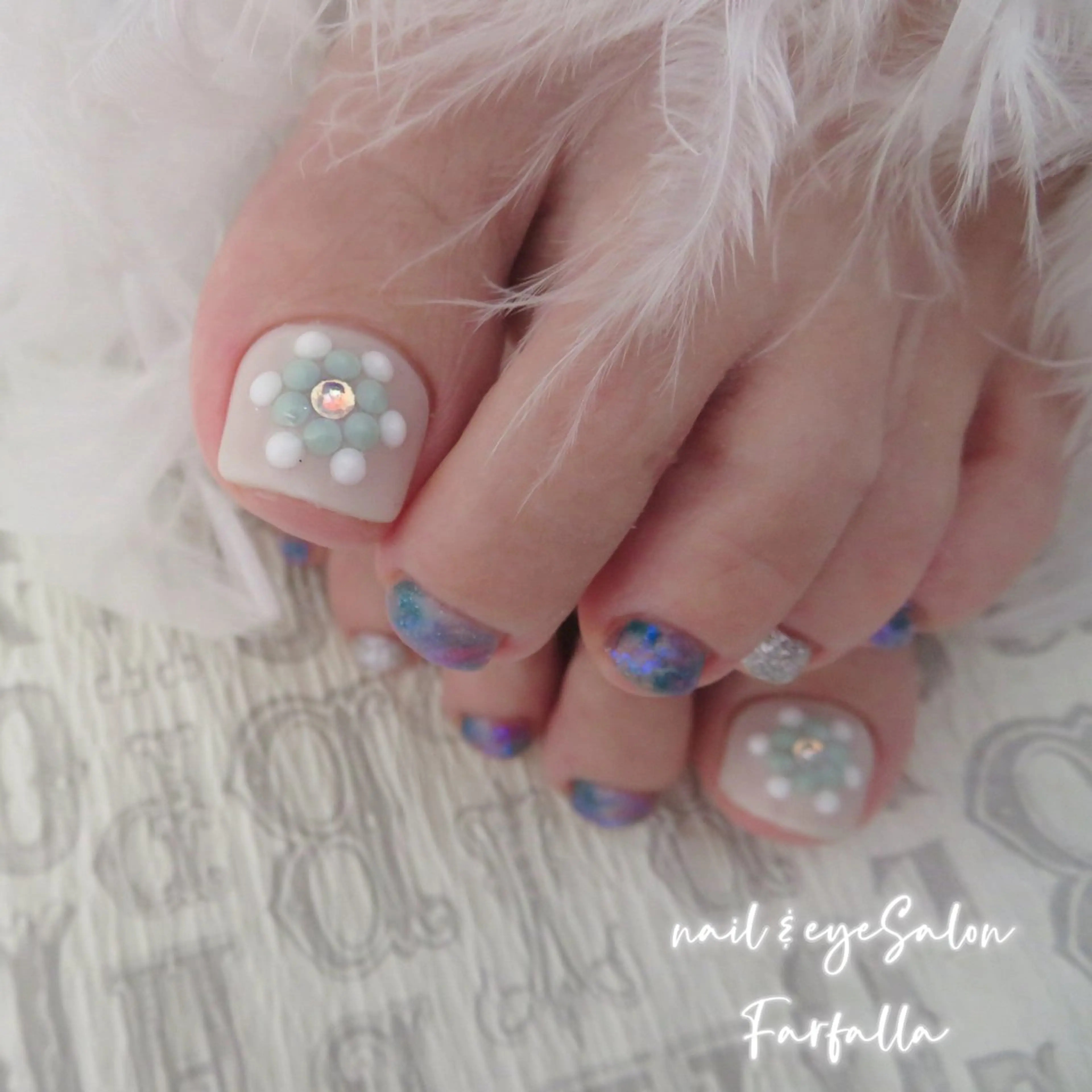 ネイル Farfalla Kieのネイルデザイン