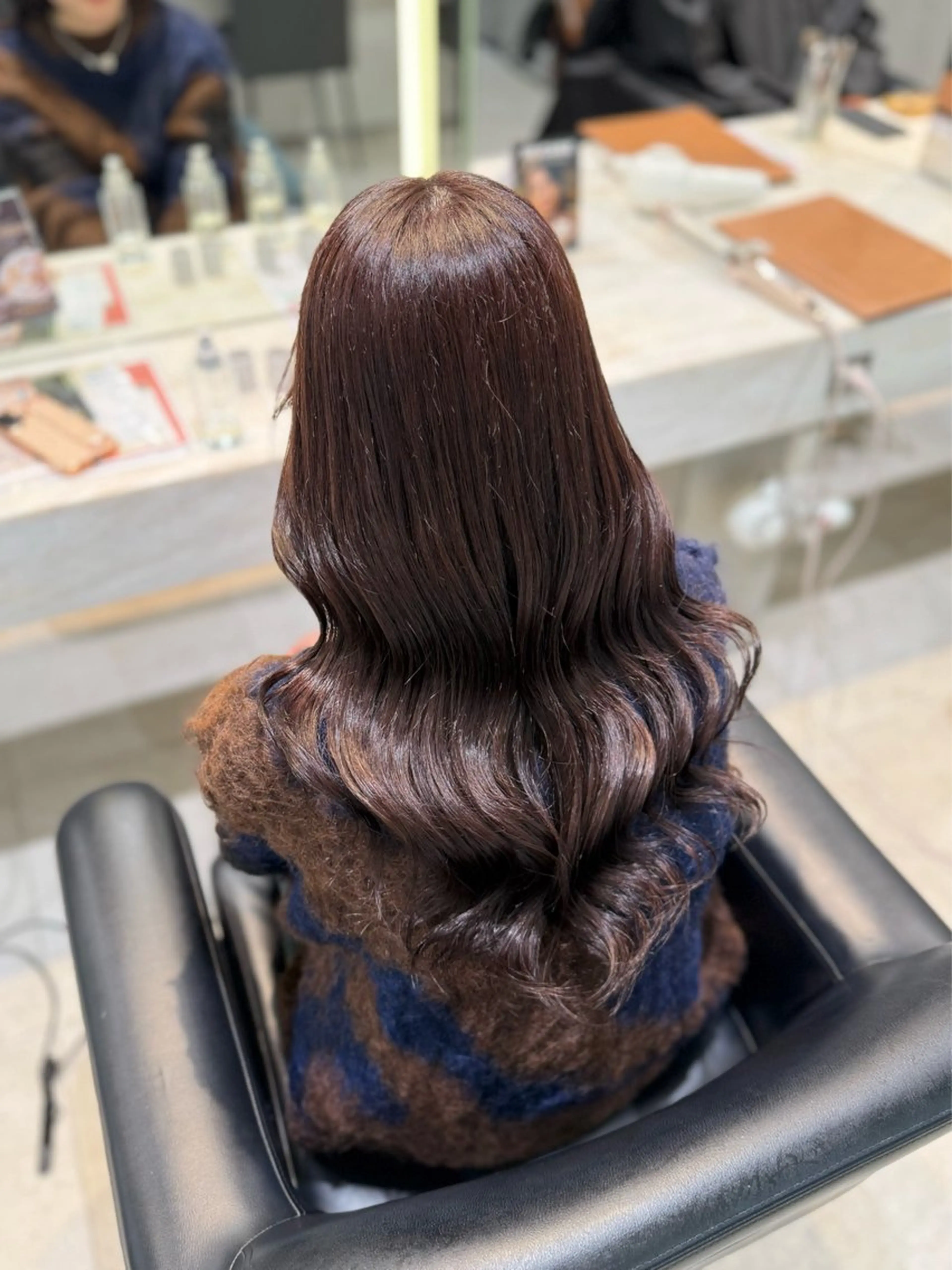 カラー ヘアカラー トリートメント 透明感カラー/ アレンジ✩akaneのヘアスタイル