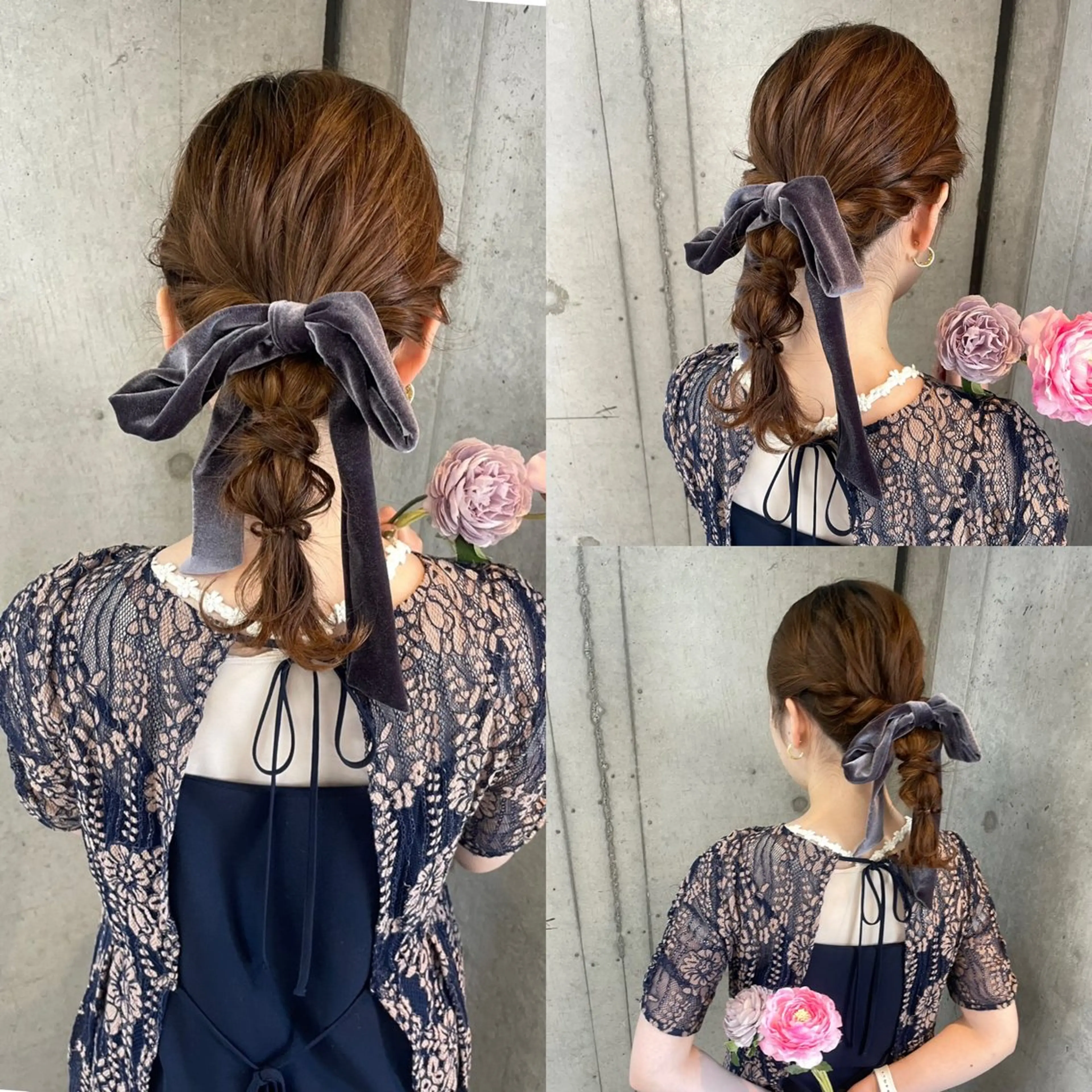 ヘアアレンジ ヘアセット 美髪× ヘアセット✨Araiのヘアスタイル