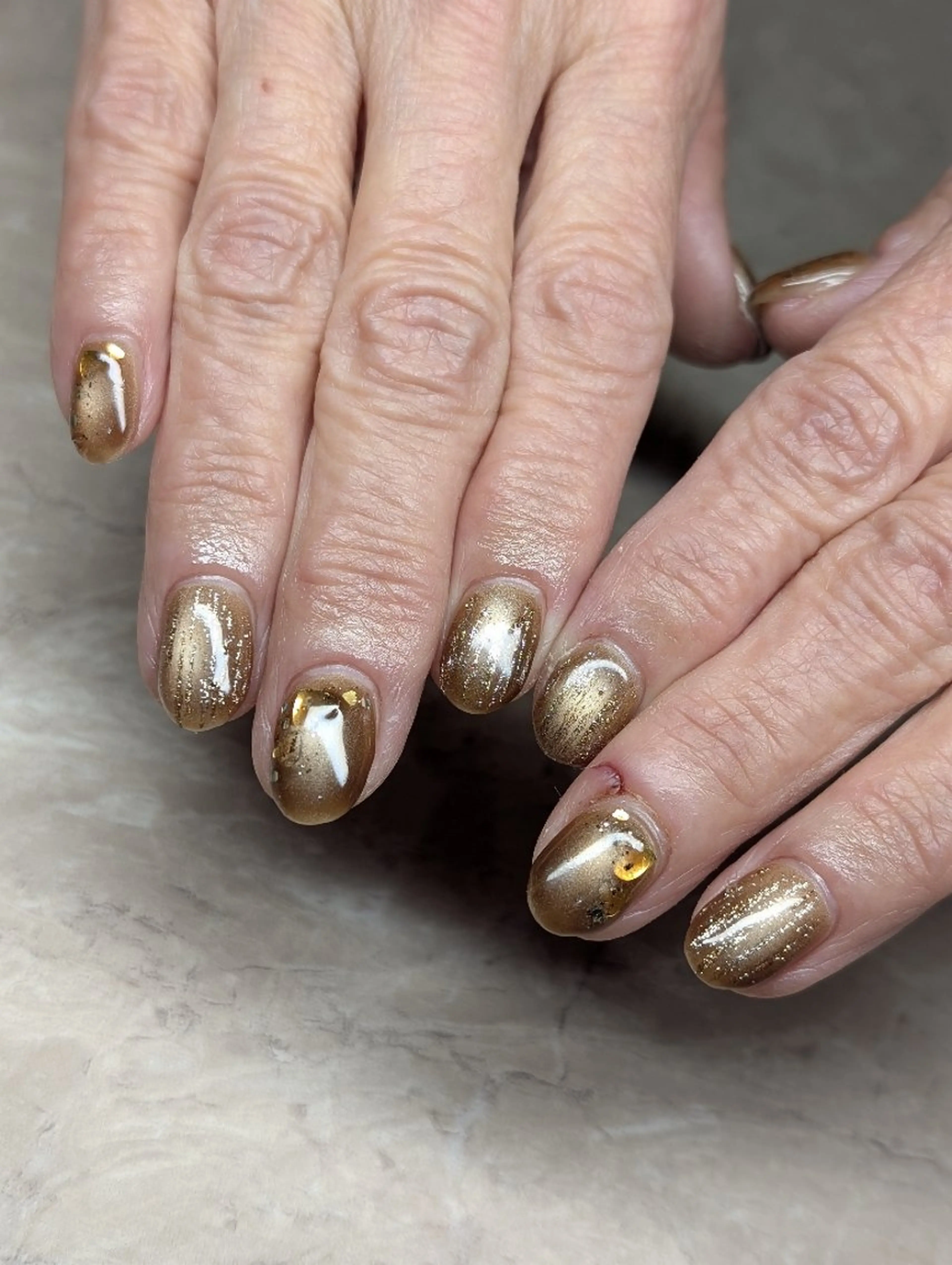 ネイル キラキラネイル 8andyu nail♡のネイルデザイン