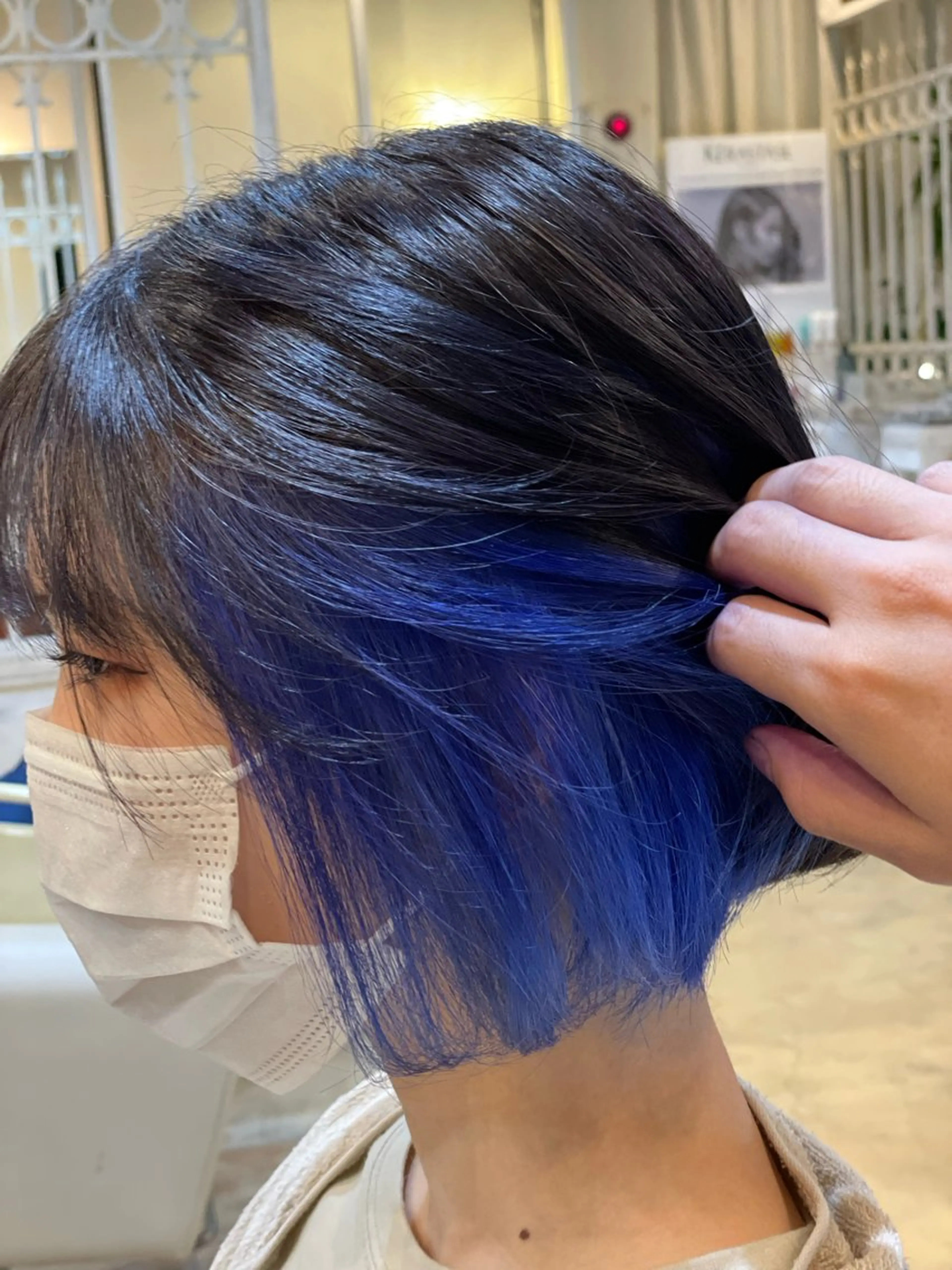 ショート カラー ヘアカラー 艶髪ハイトーン 💎yuuki💎のヘアスタイル