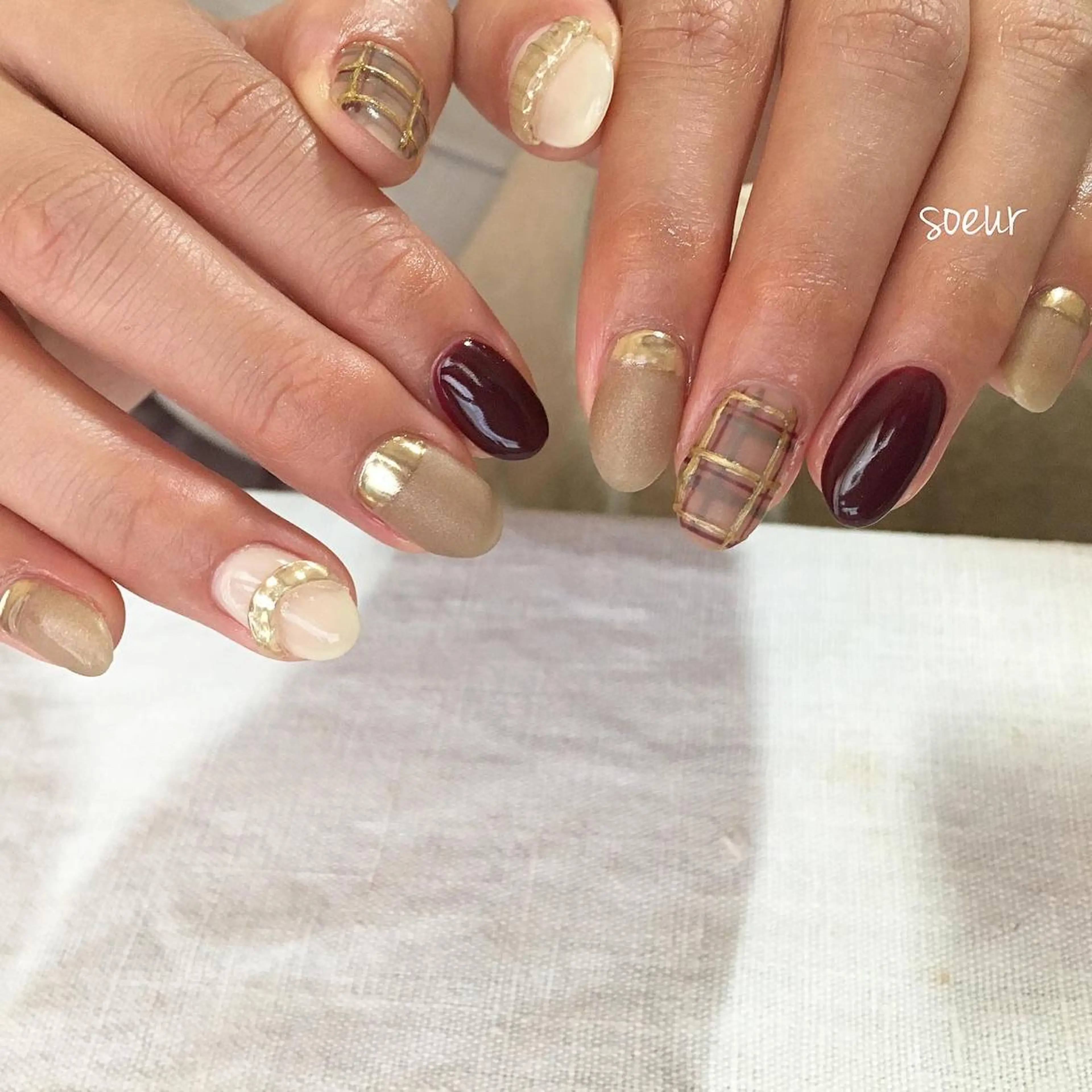 ネイル soeur_ 武蔵浦和のネイルデザイン