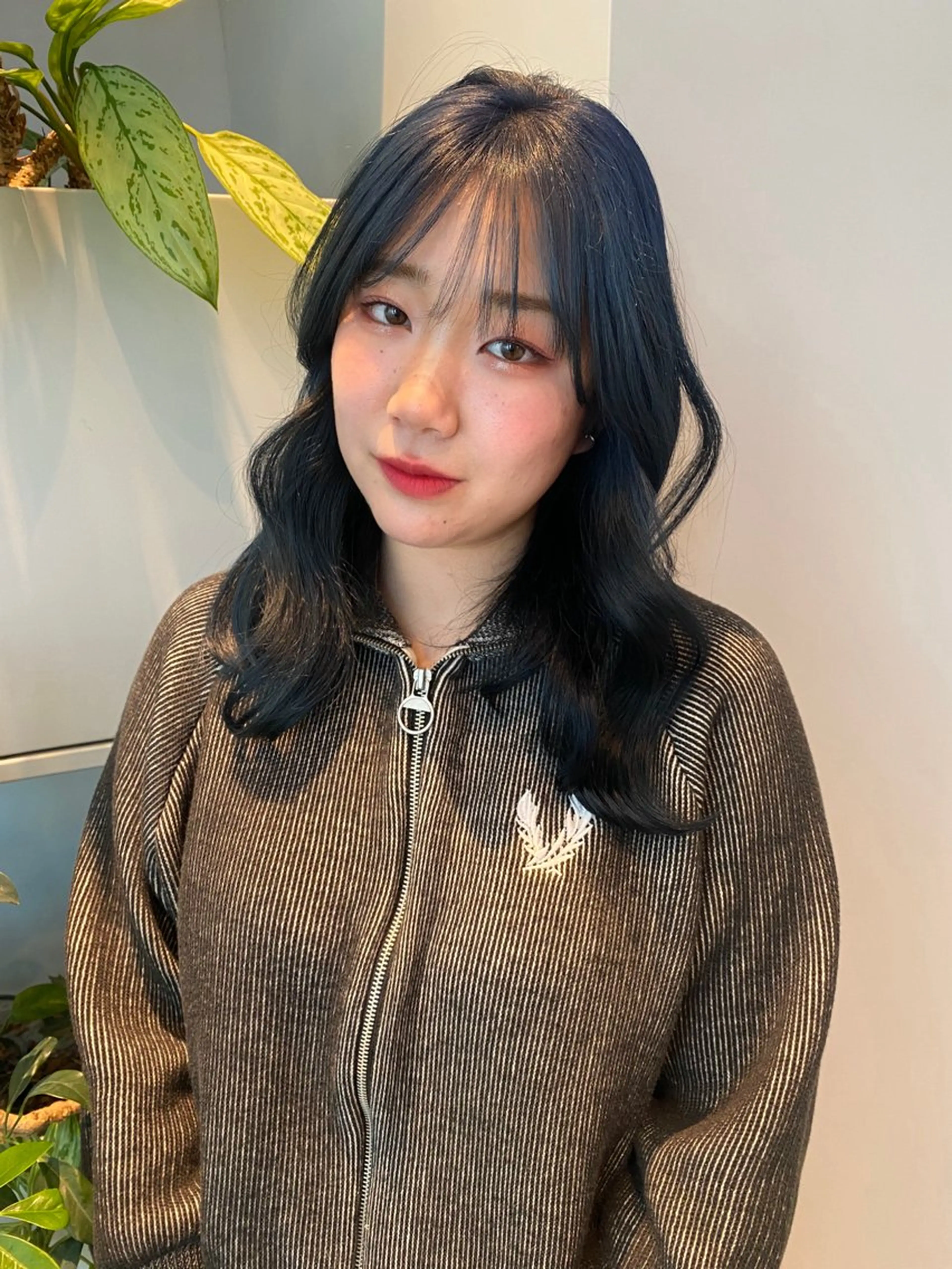 ロング カラー 韓国風ヘア 似合わせカット カット ヘアカラー トリートメント mai / linoah˚✧のヘアスタイル