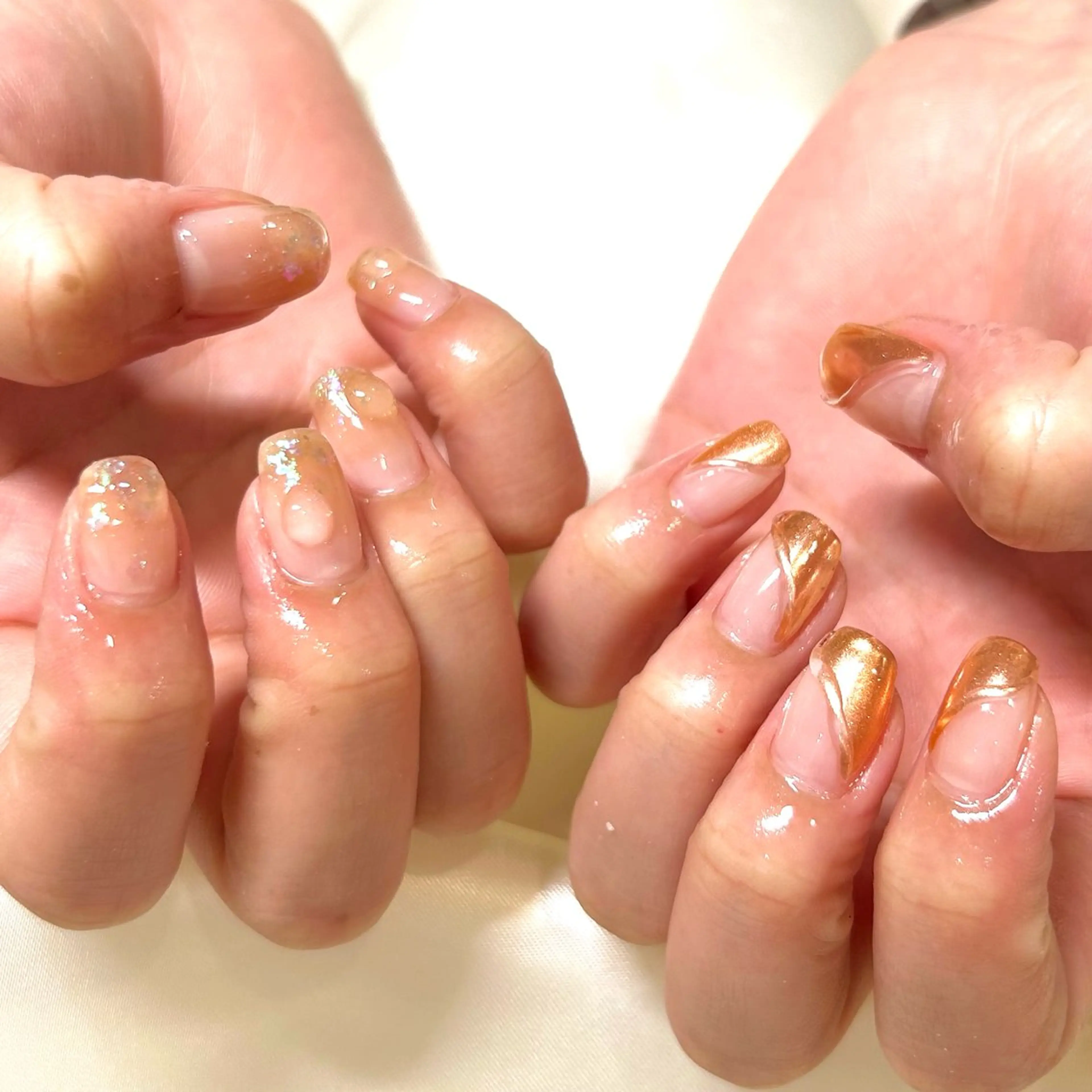 ネイル 長瀬 瑠霞のネイルデザイン