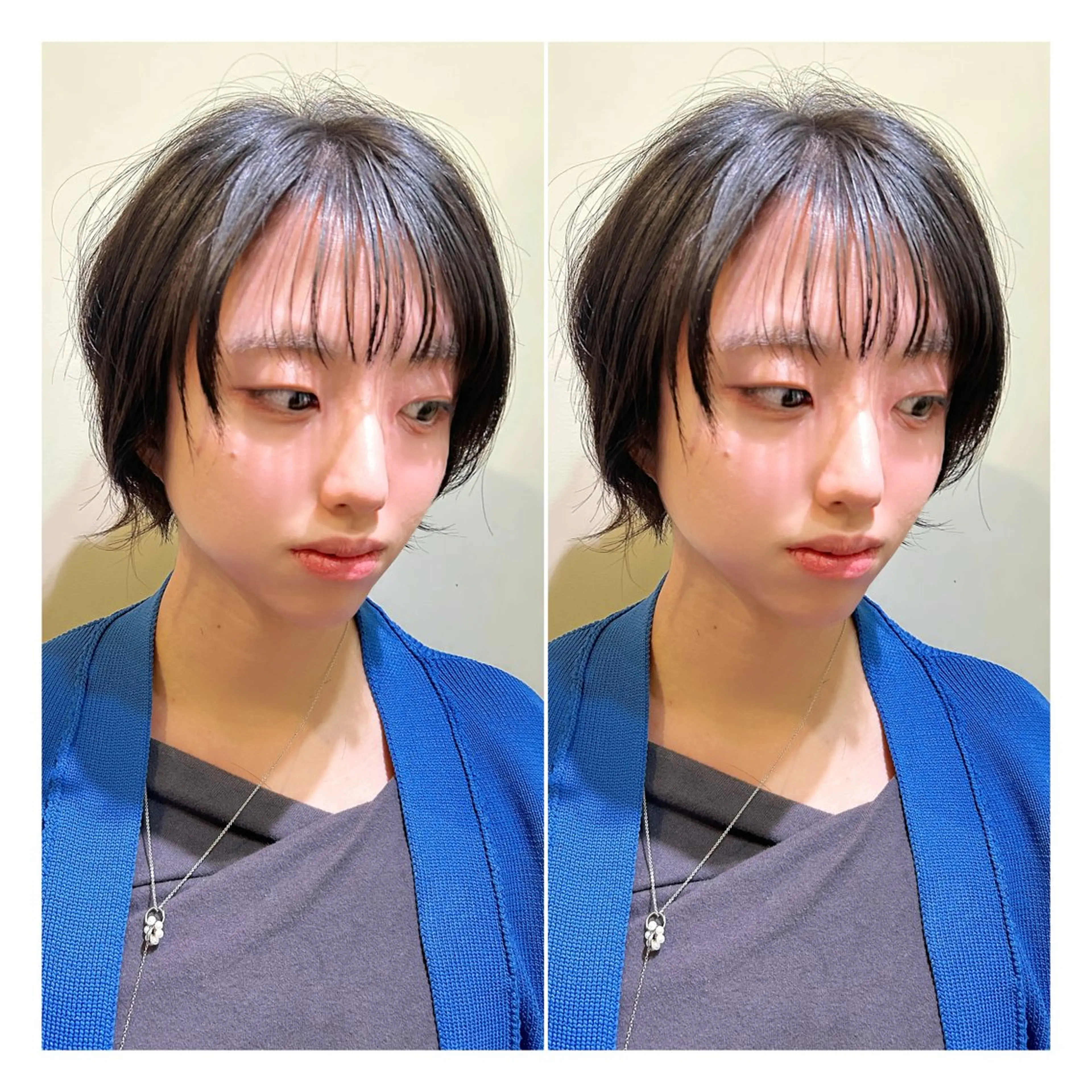 ショート ヘッドスパ 久木原 ゆりのヘアスタイル
