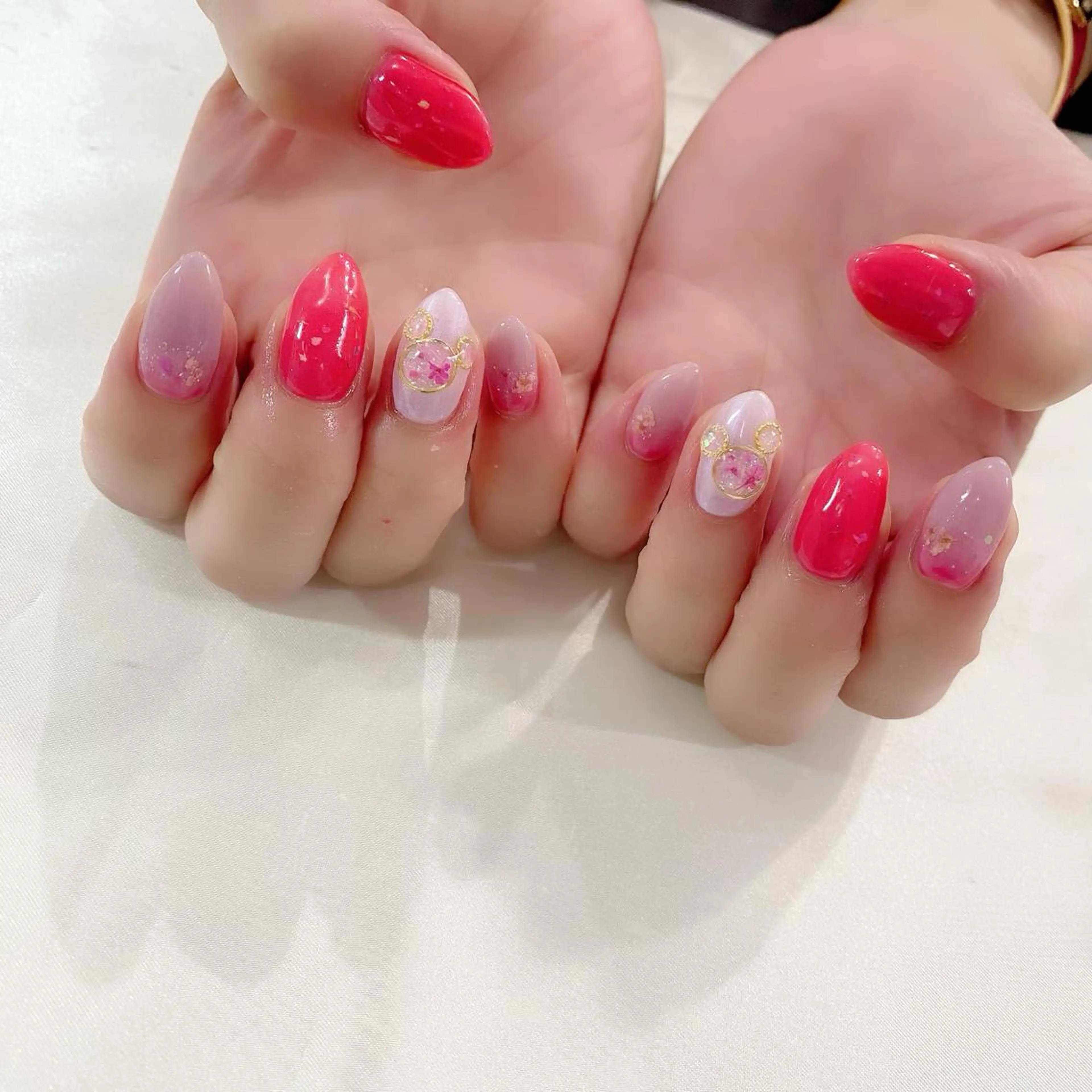 ネイル フラワーネイル 夏ネイル ハンドネイル Salon Ｋのネイルデザイン