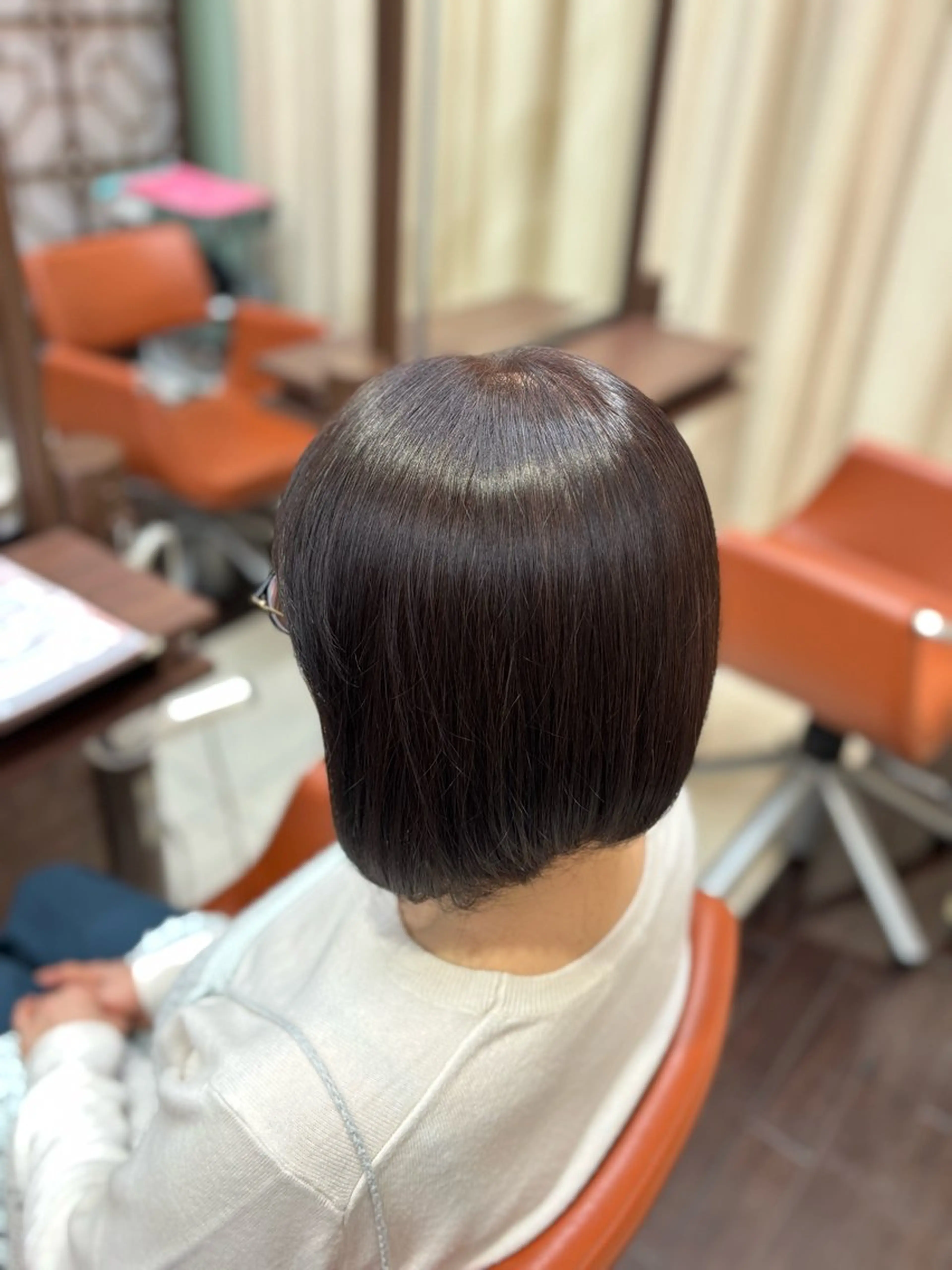 ミディアム カラー ブラウンカラー 🌻カラーモデル /艶カラー/あい🌻のヘアスタイル