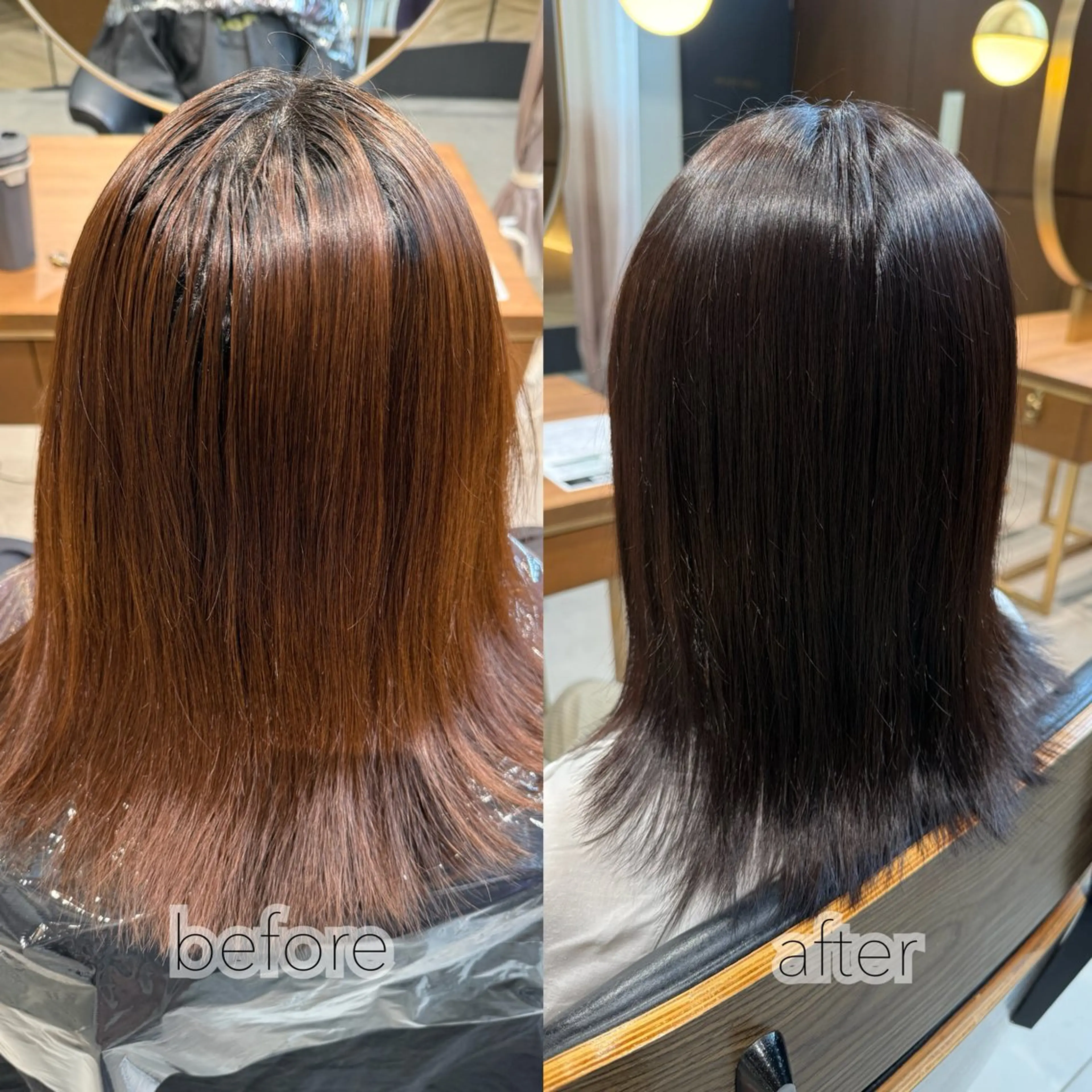 カラー ブラウンカラー ヘアカラー 長谷川 紗羅のヘアスタイル