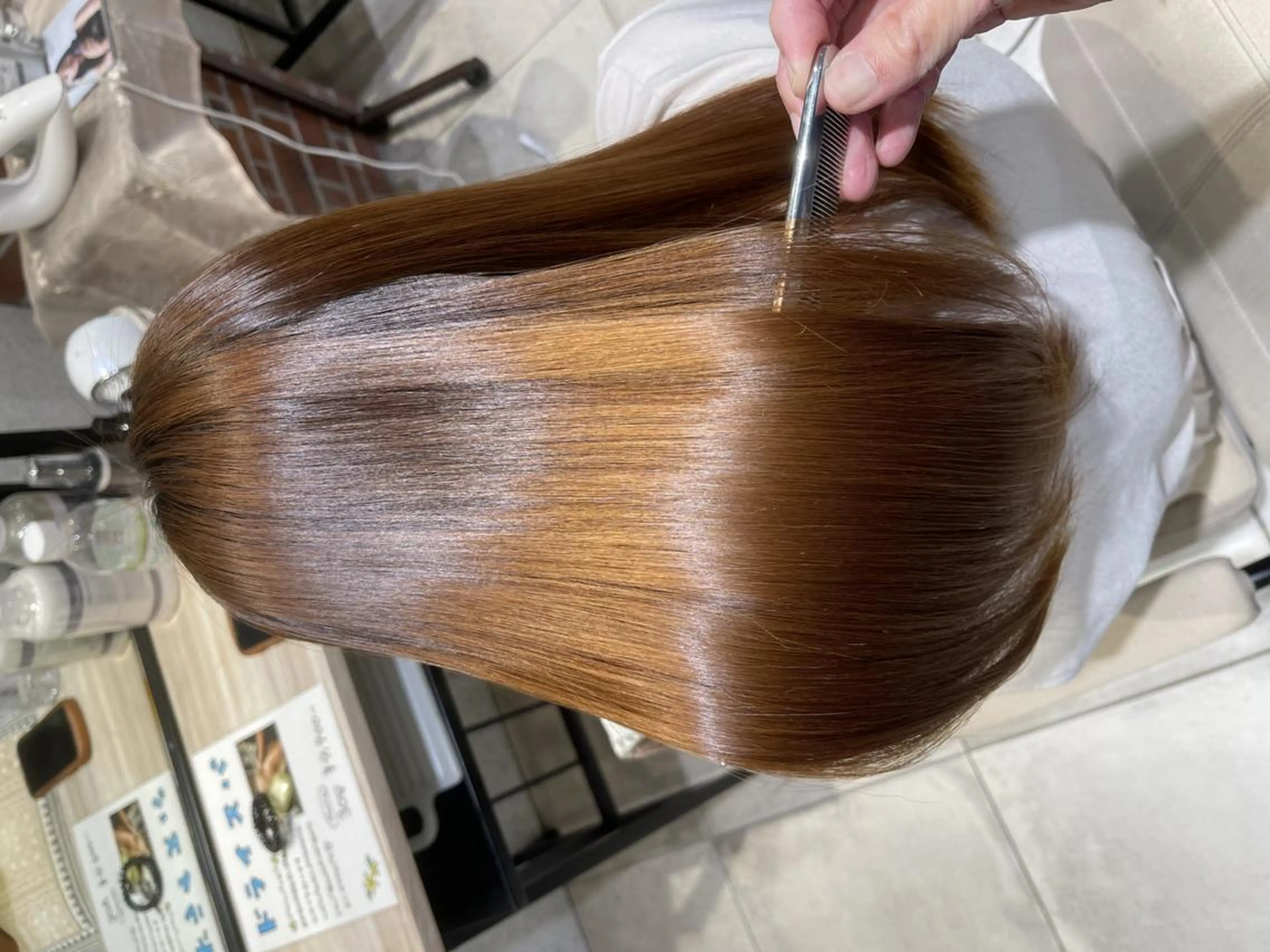 ロング カラー 縮毛矯正/髪質改善 特化/冨島智基のヘアスタイル