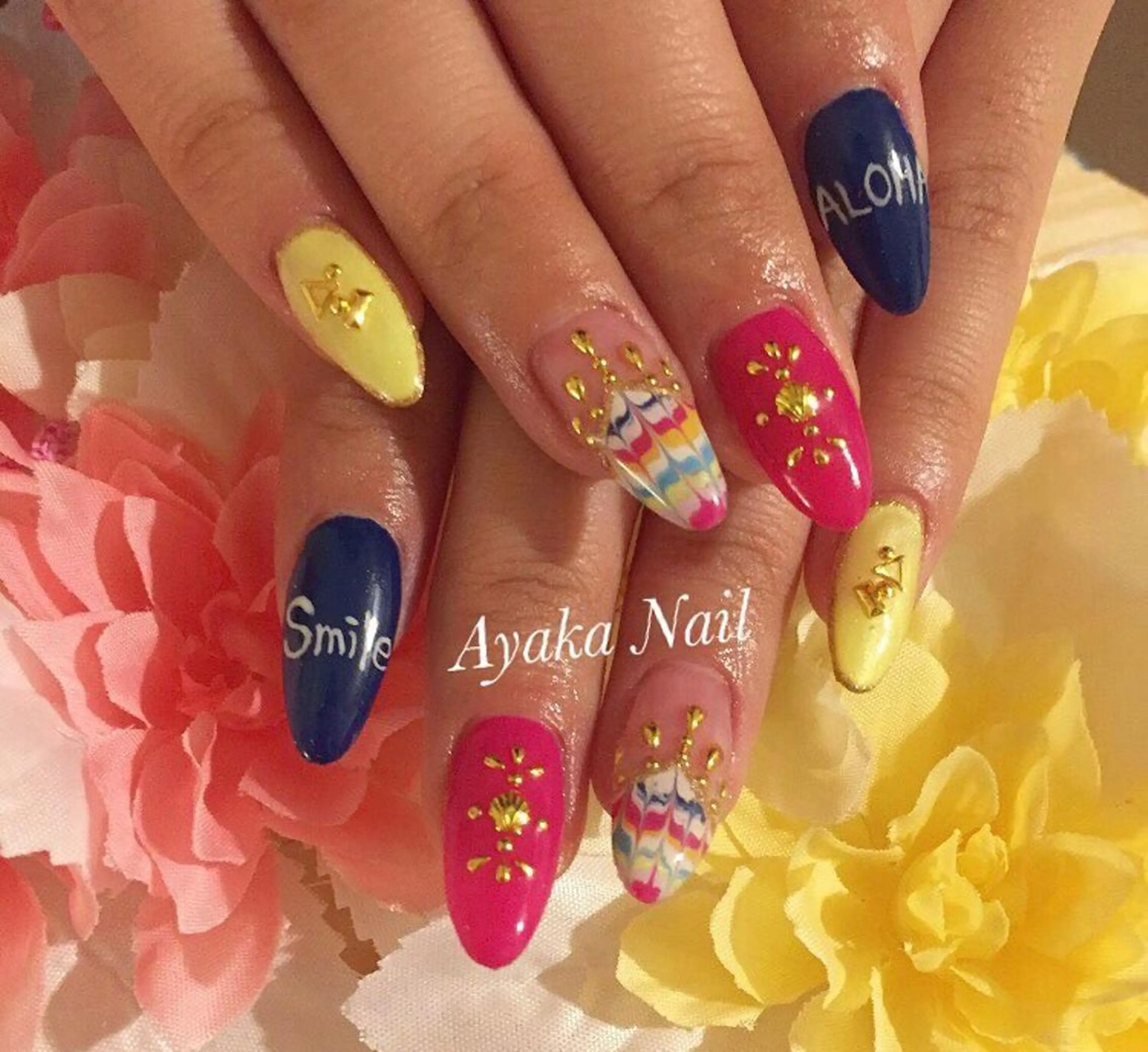 ロング ネイル ëmma nail_ by chulaのネイルデザイン