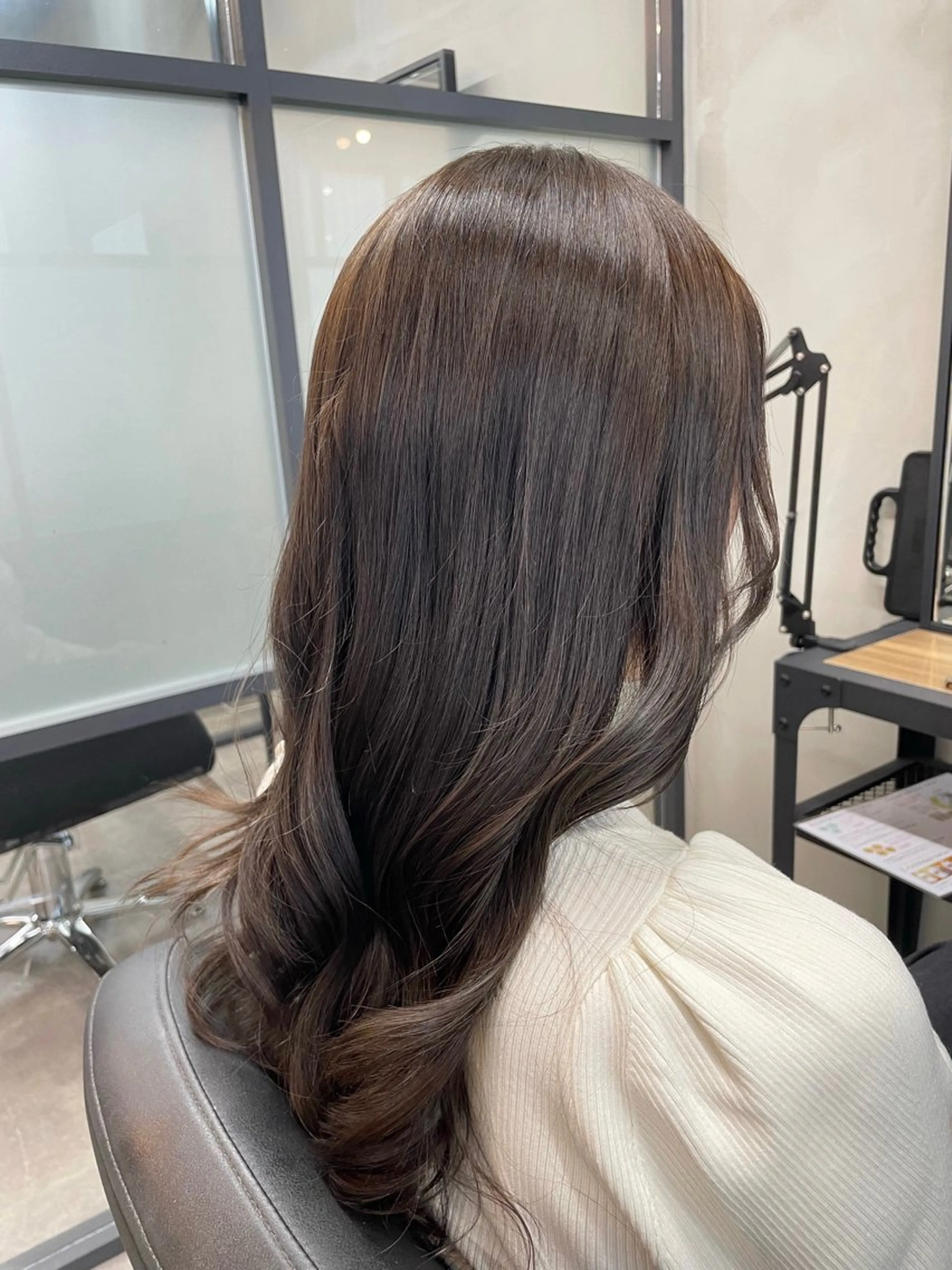 セミロング カラー アディクシーカラー カット ヘアカラー トリートメント ALLEN hair /まなのヘアスタイル