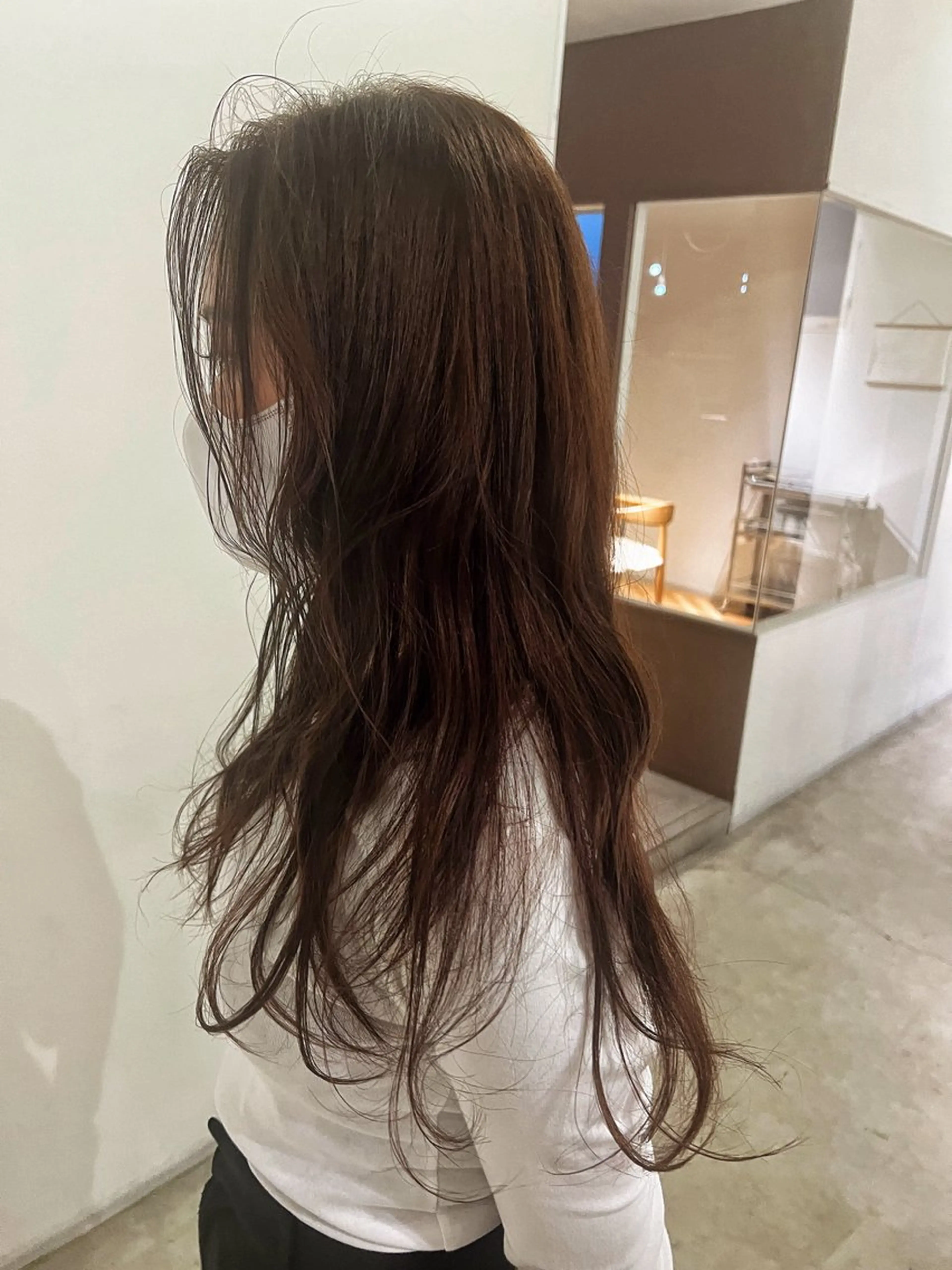 カラー ブラウンカラー 南部 綾音のヘアスタイル