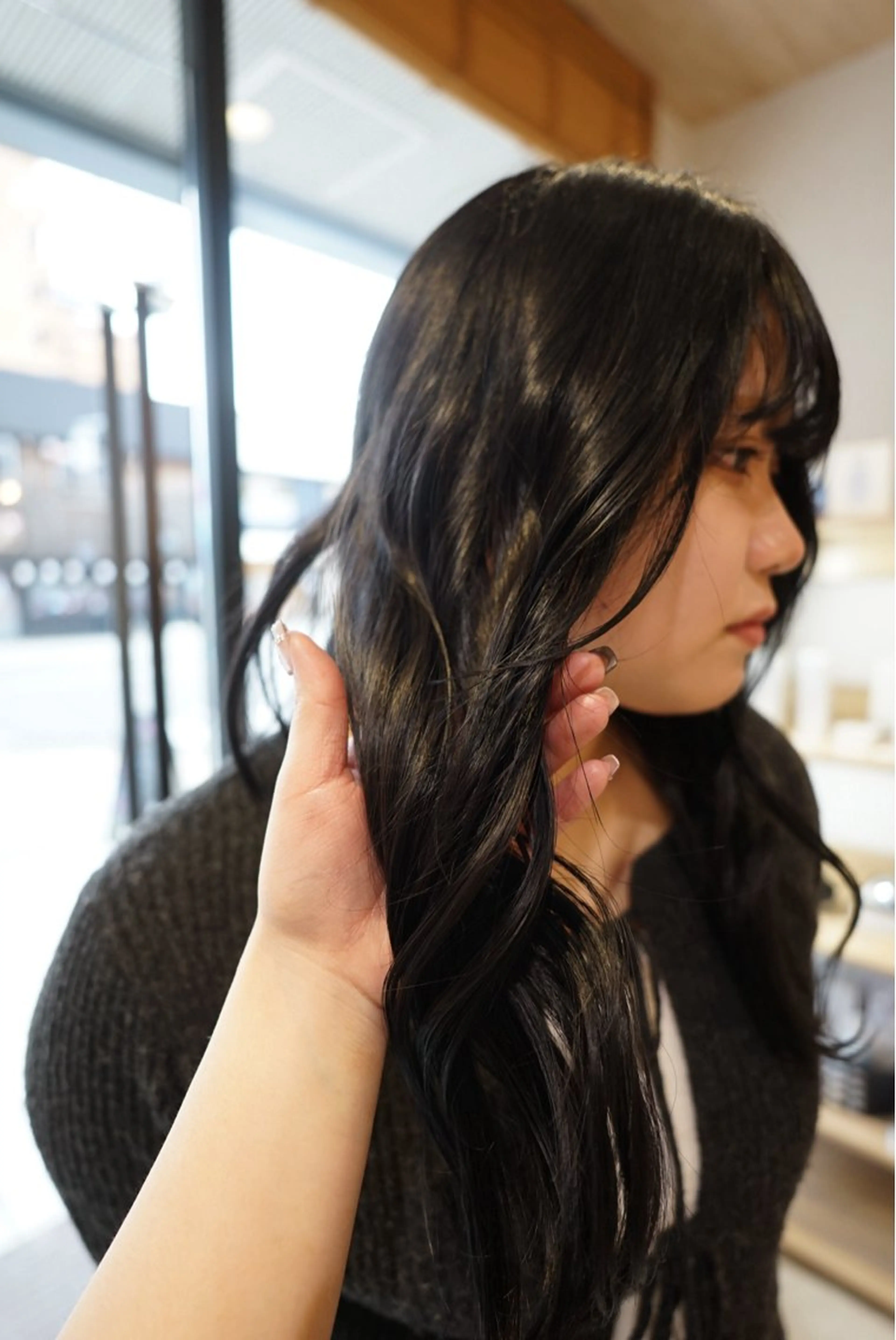 ロング カラー レイヤー/似合わせ/ yuan⟡.·のヘアスタイル