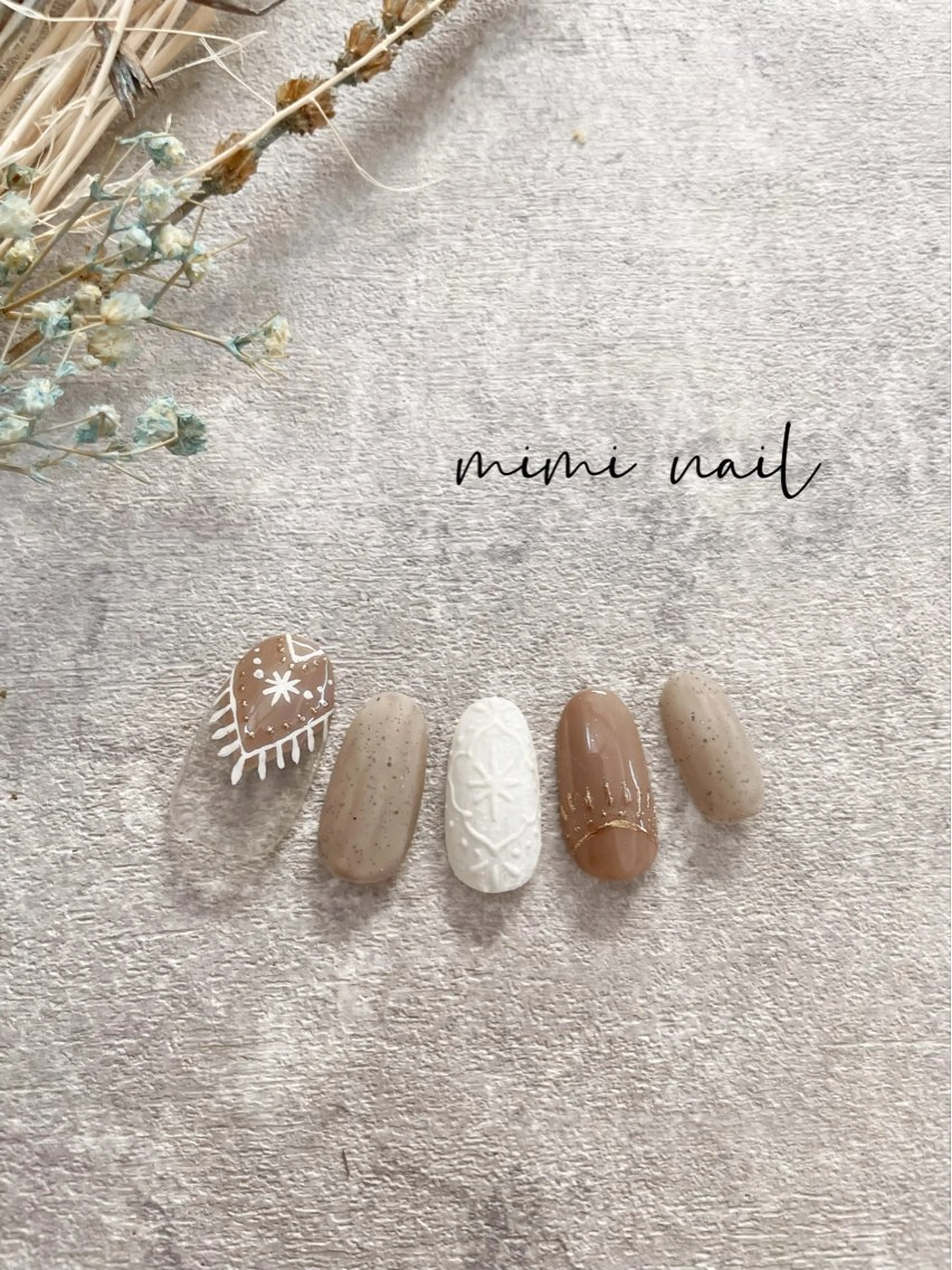ネイル ハンドネイル mimi nailのネイルデザイン