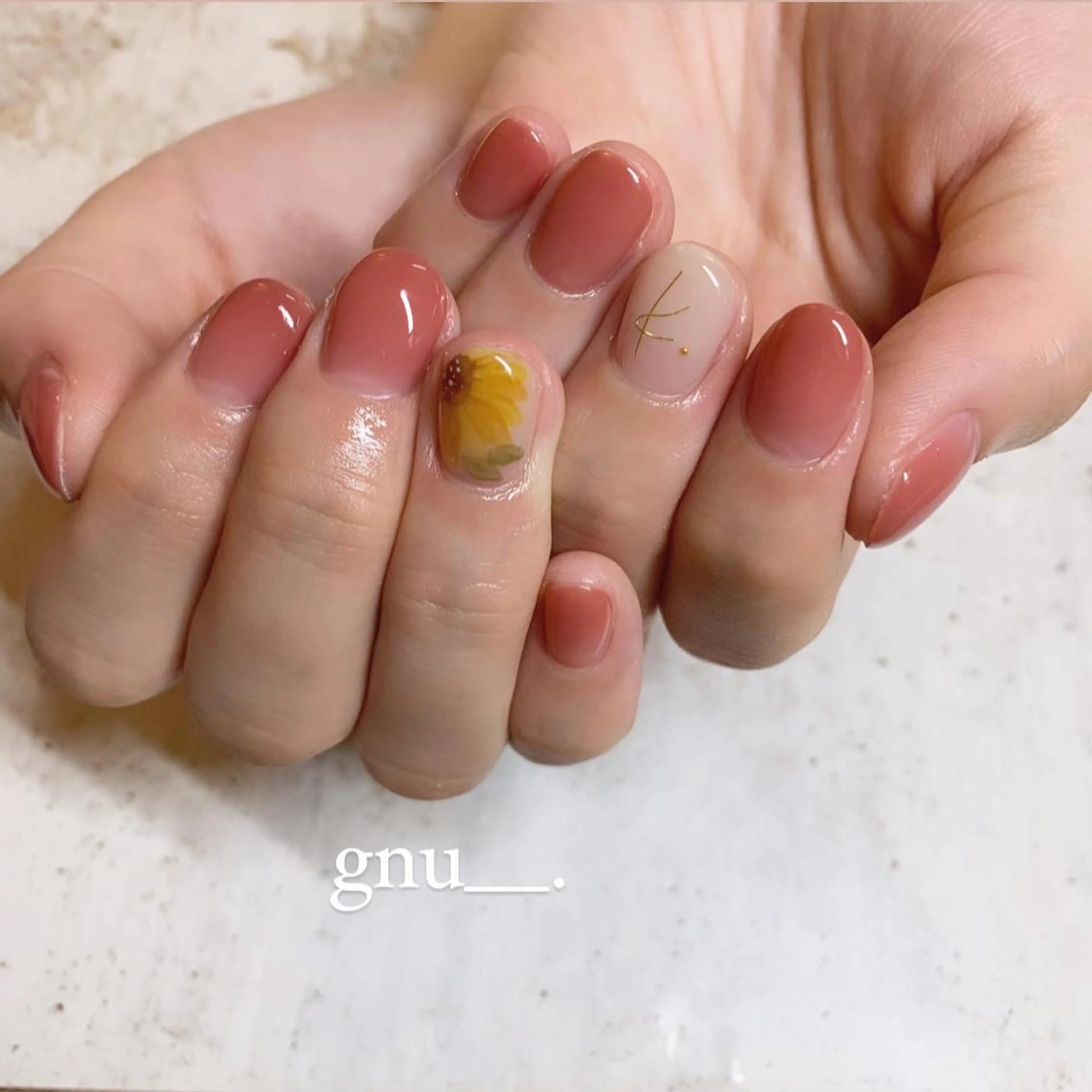 ネイル ハンドネイル gnu__. nailのネイルデザイン