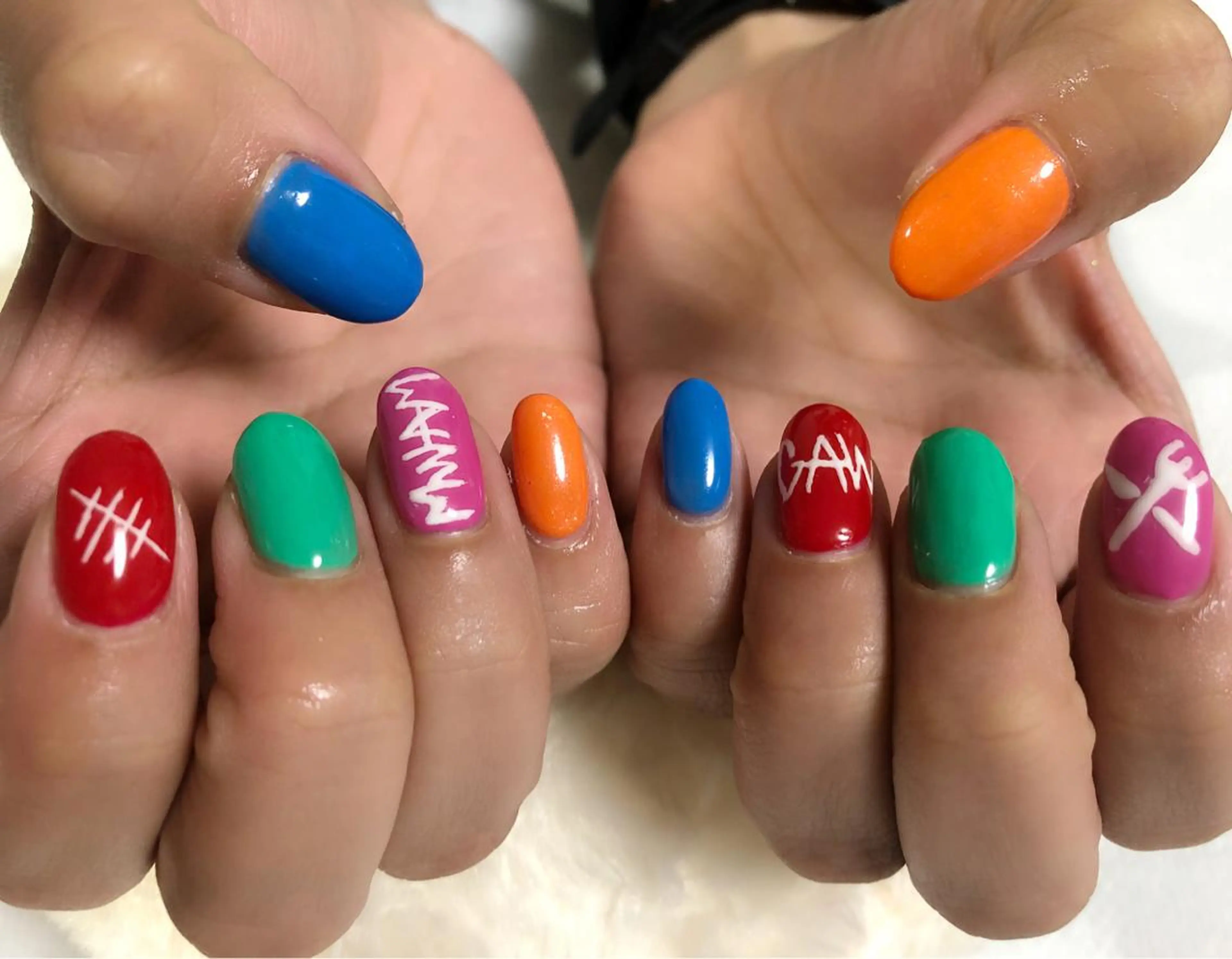 ネイル 中谷 亜佑美のネイルデザイン