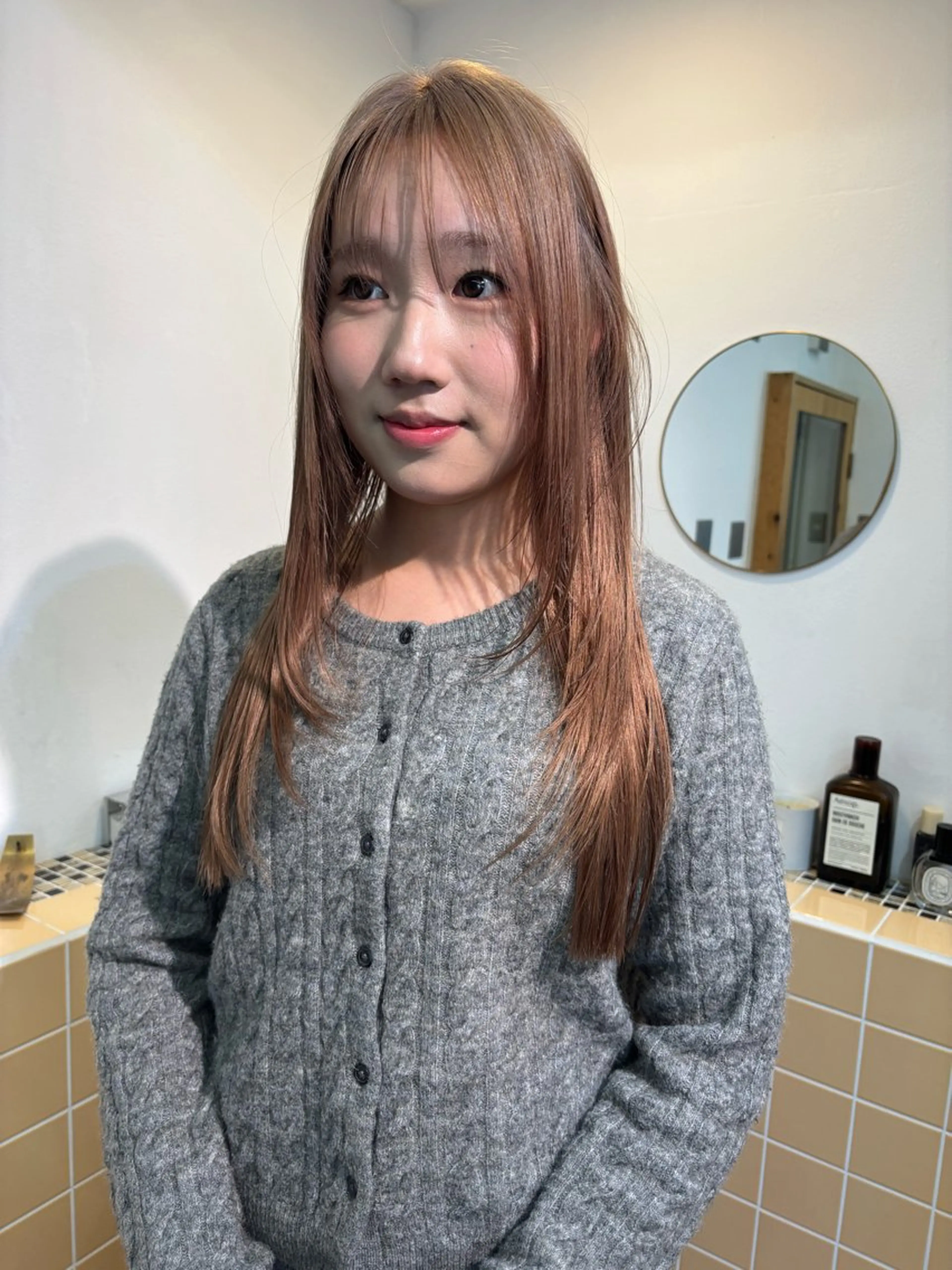 ロング カラー ヘアカラー sakura🌸 レイヤー/韓国ヘアのヘアスタイル