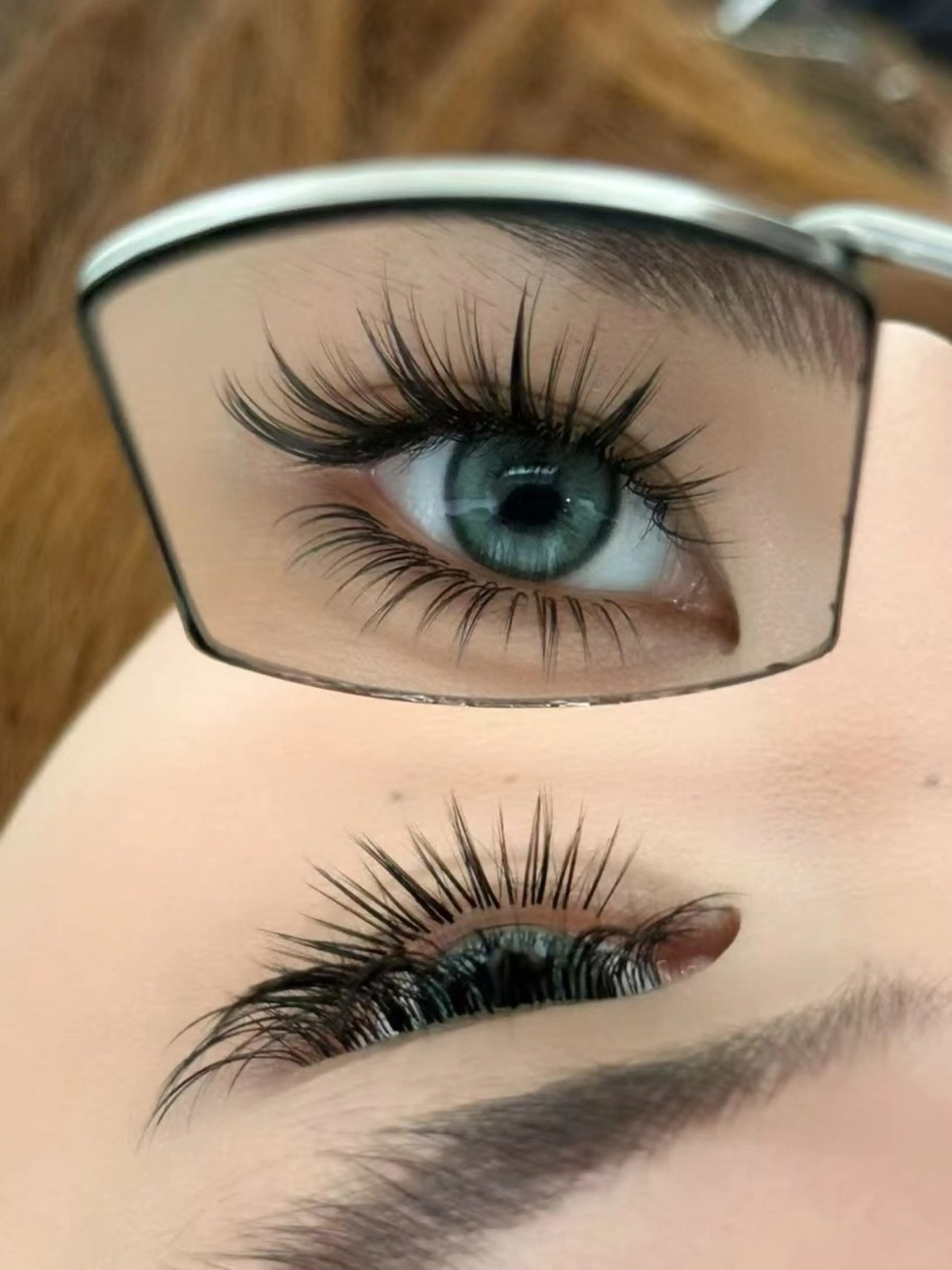 マツエク・マツパ 付け放題 バインドロック カラーマツエク フラットラッシュ 韓国風マツエク W Salon アイラッシュのマツエク・マツパデザイン