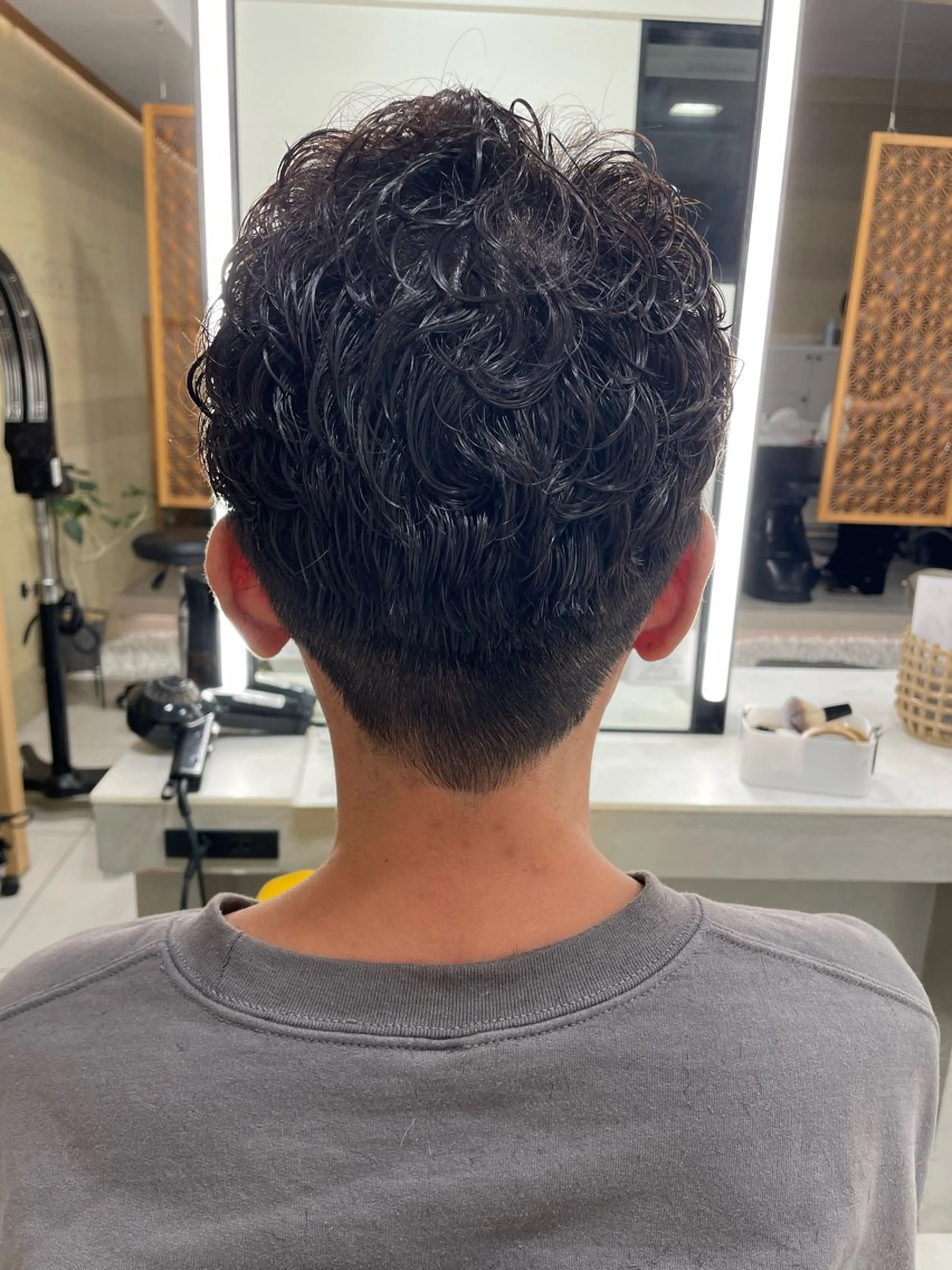 パーマ メンズ メンズパーマ 稲吉 由莉穂のヘアスタイル