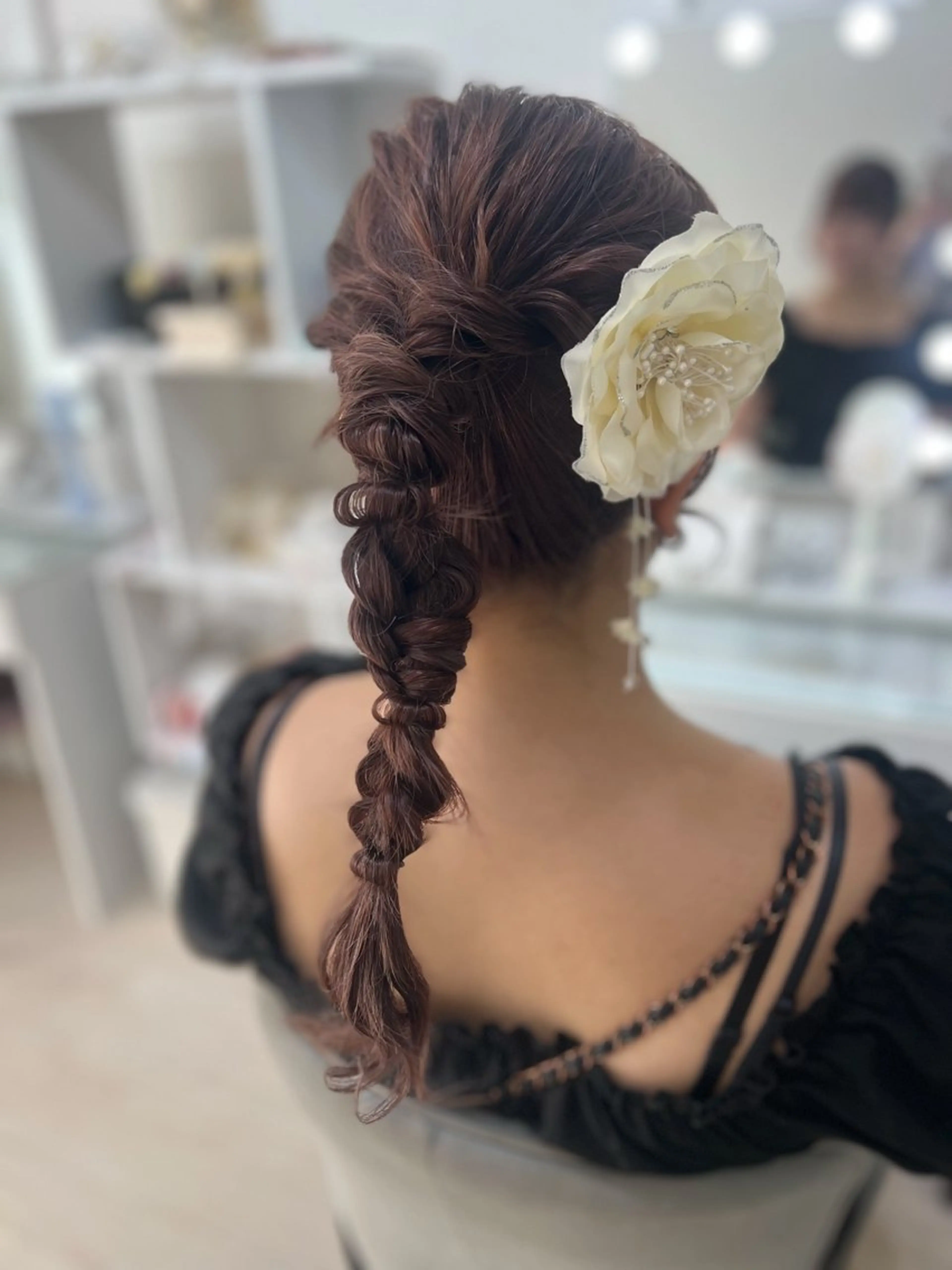 ロング ヘアセット/金山 佐野 妃都美のヘアスタイル